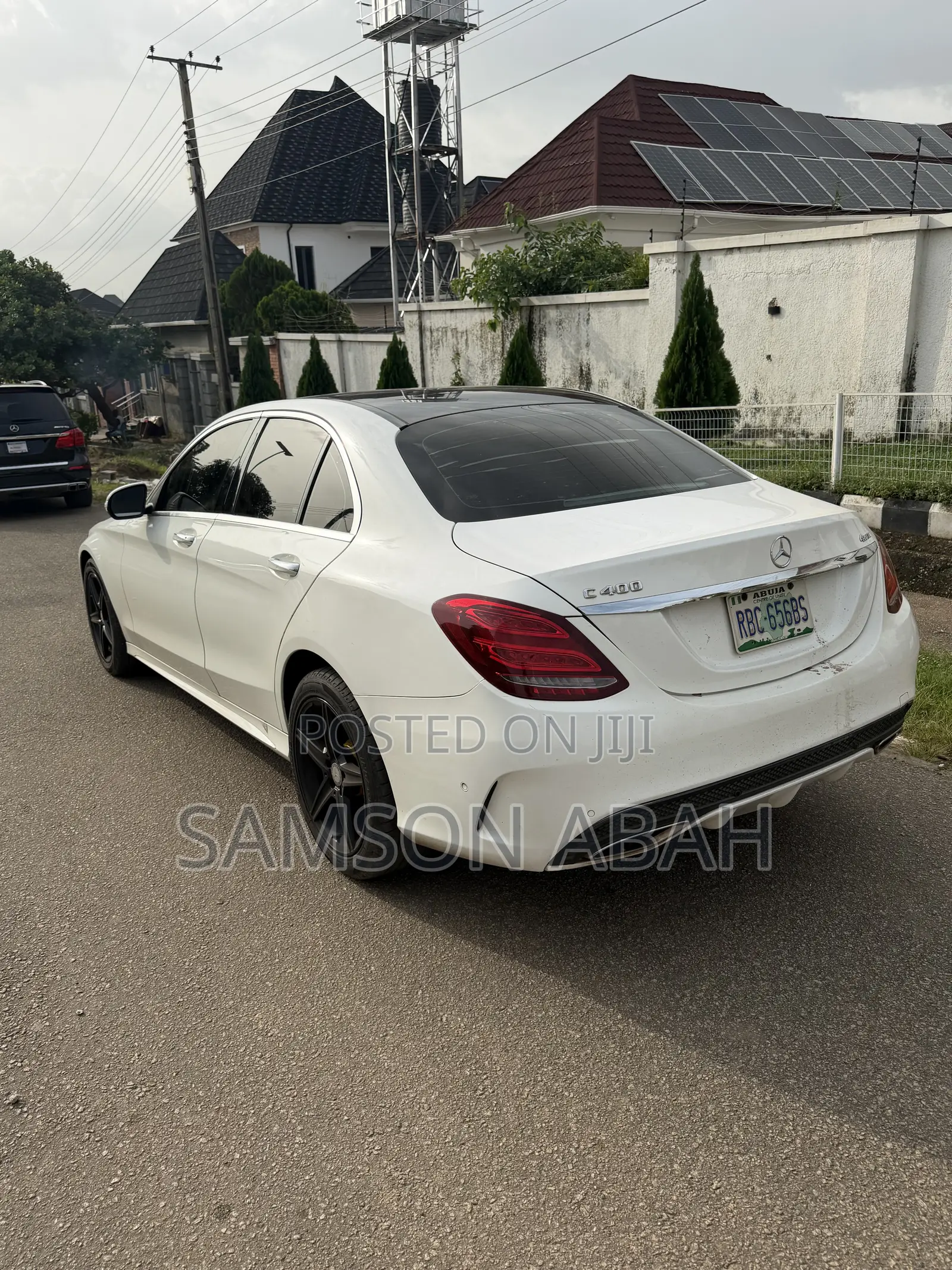 Mercedes-Benz C400 2016 White