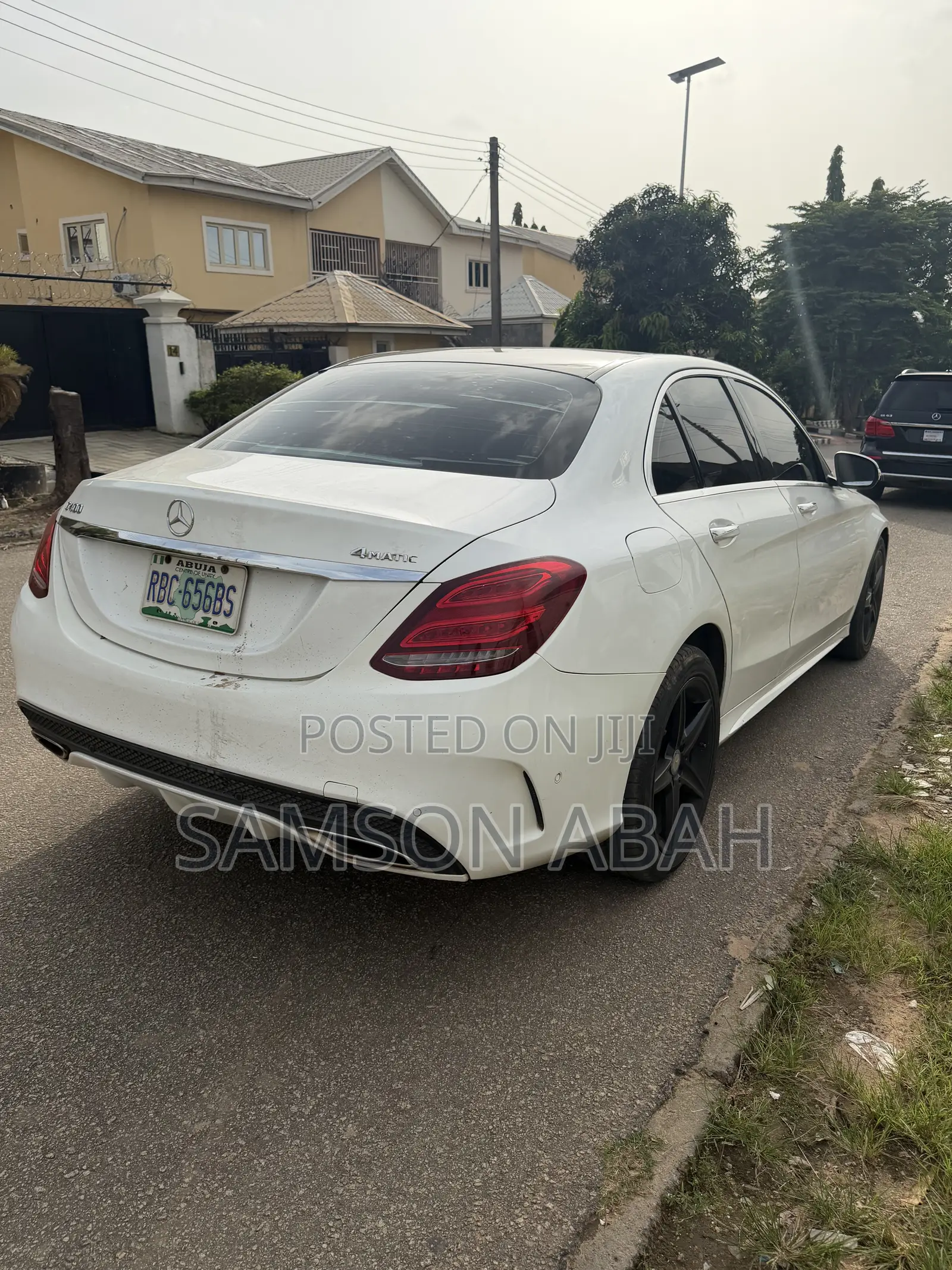 Mercedes-Benz C400 2016 White