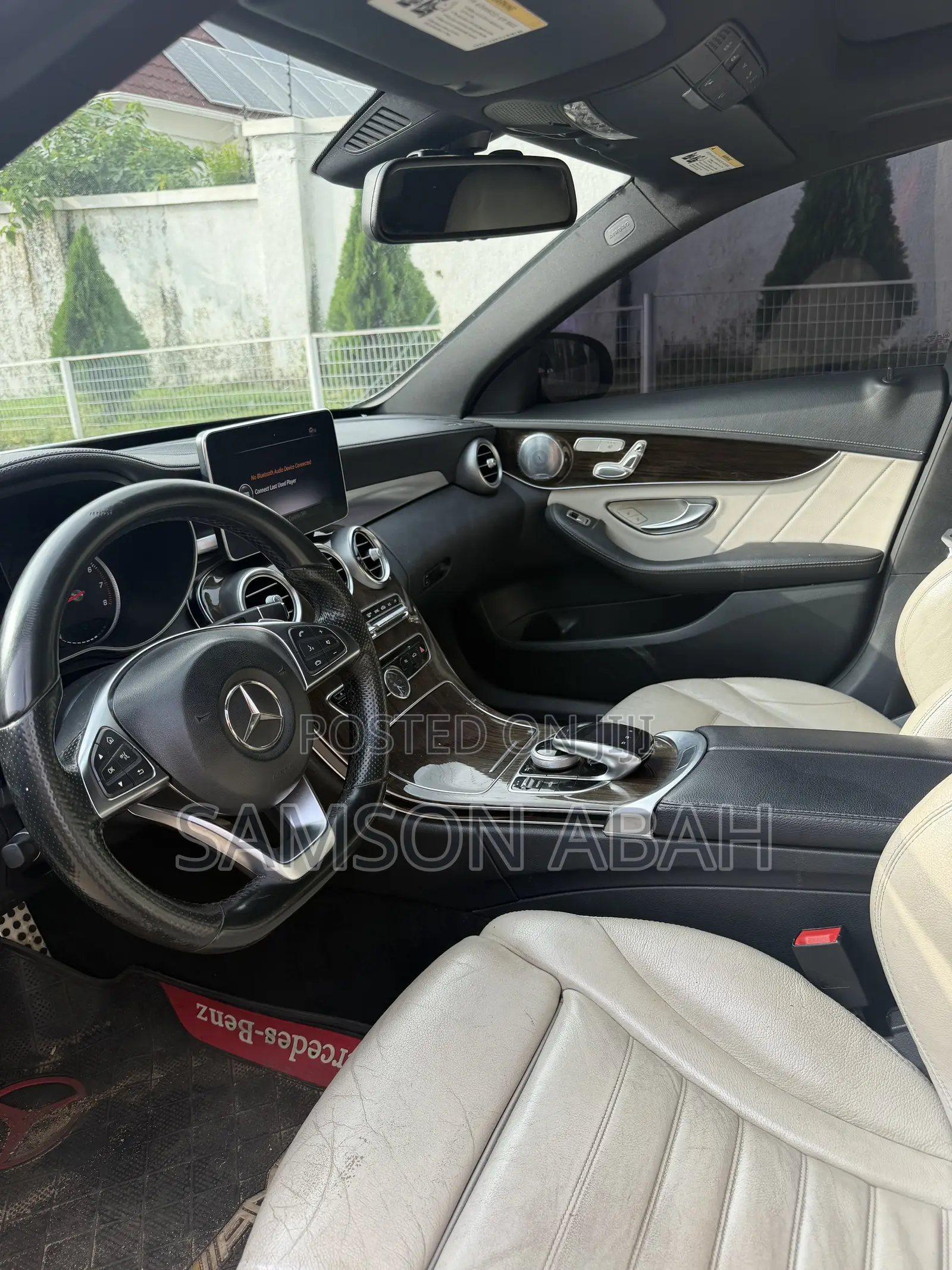 Mercedes-Benz C400 2016 White