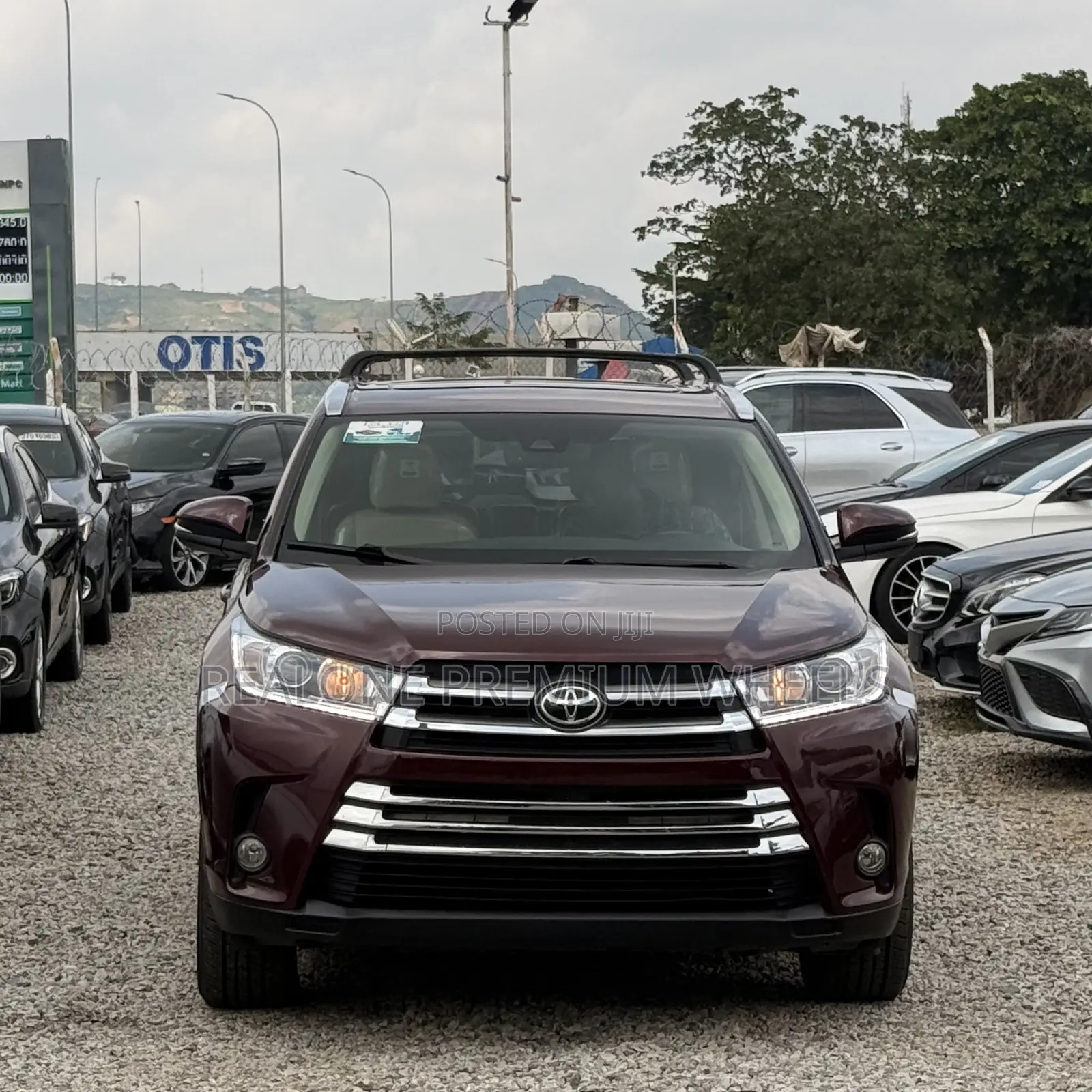Toyota Highlander 2017 Burgundy