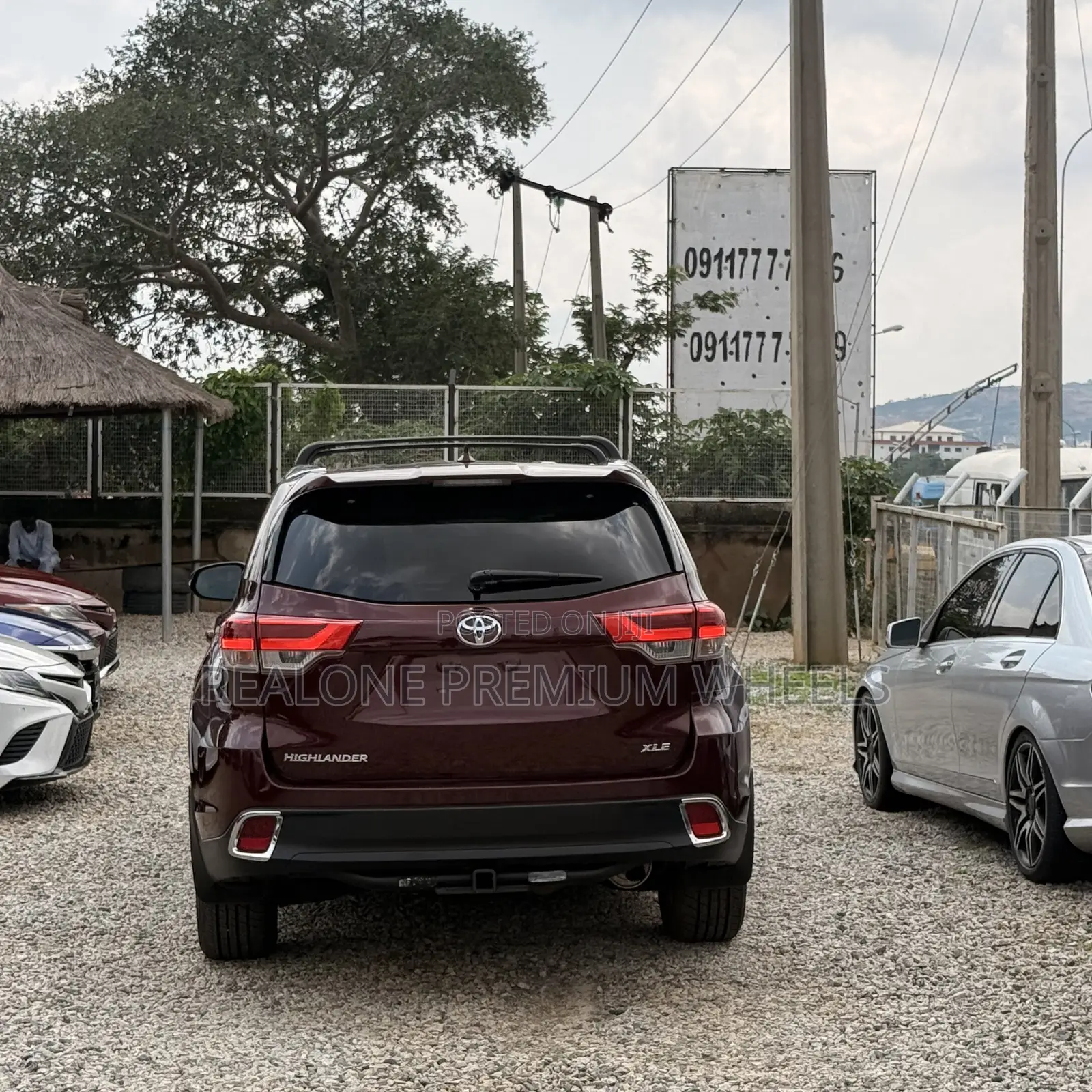 Toyota Highlander 2017 Burgundy