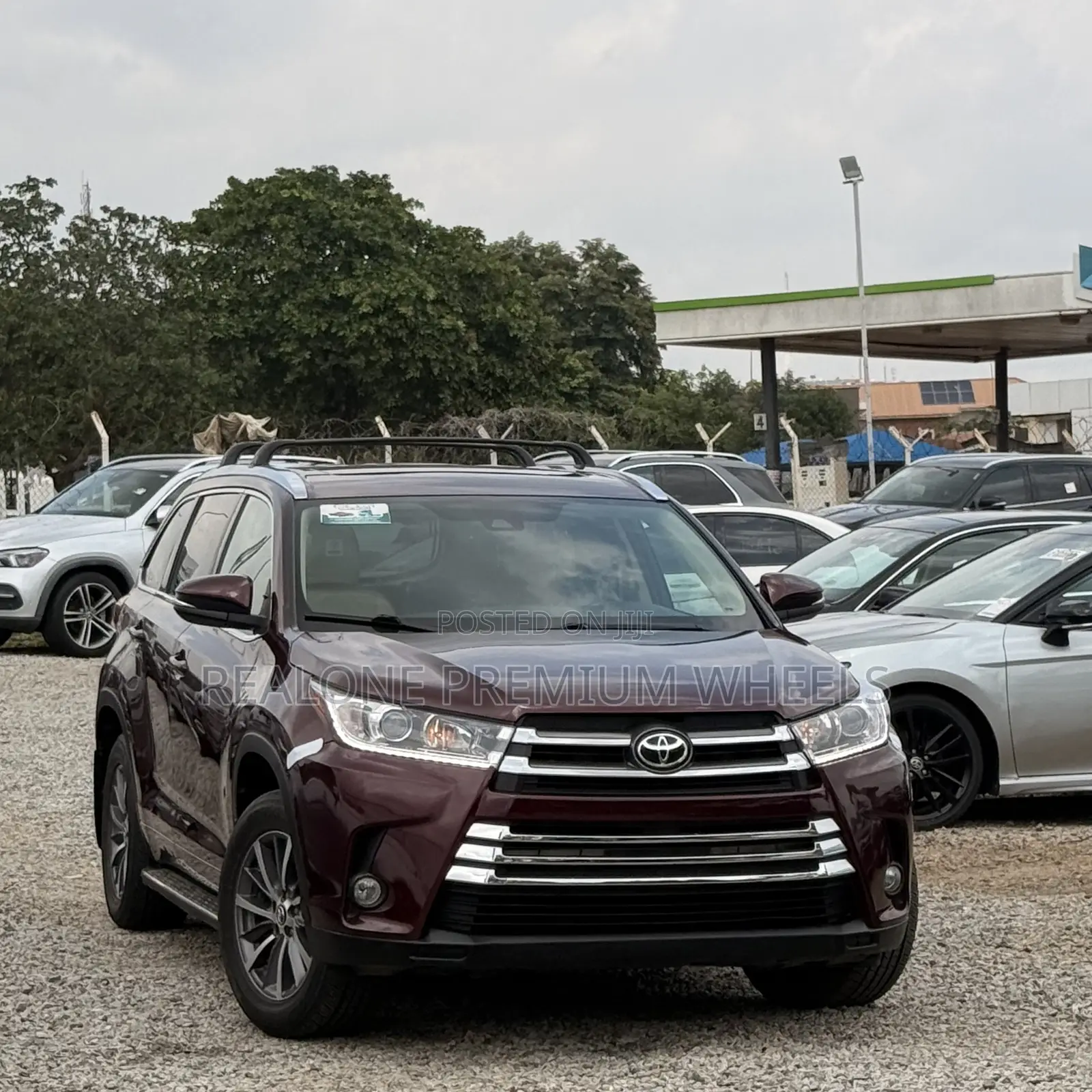 Toyota Highlander 2017 Burgundy