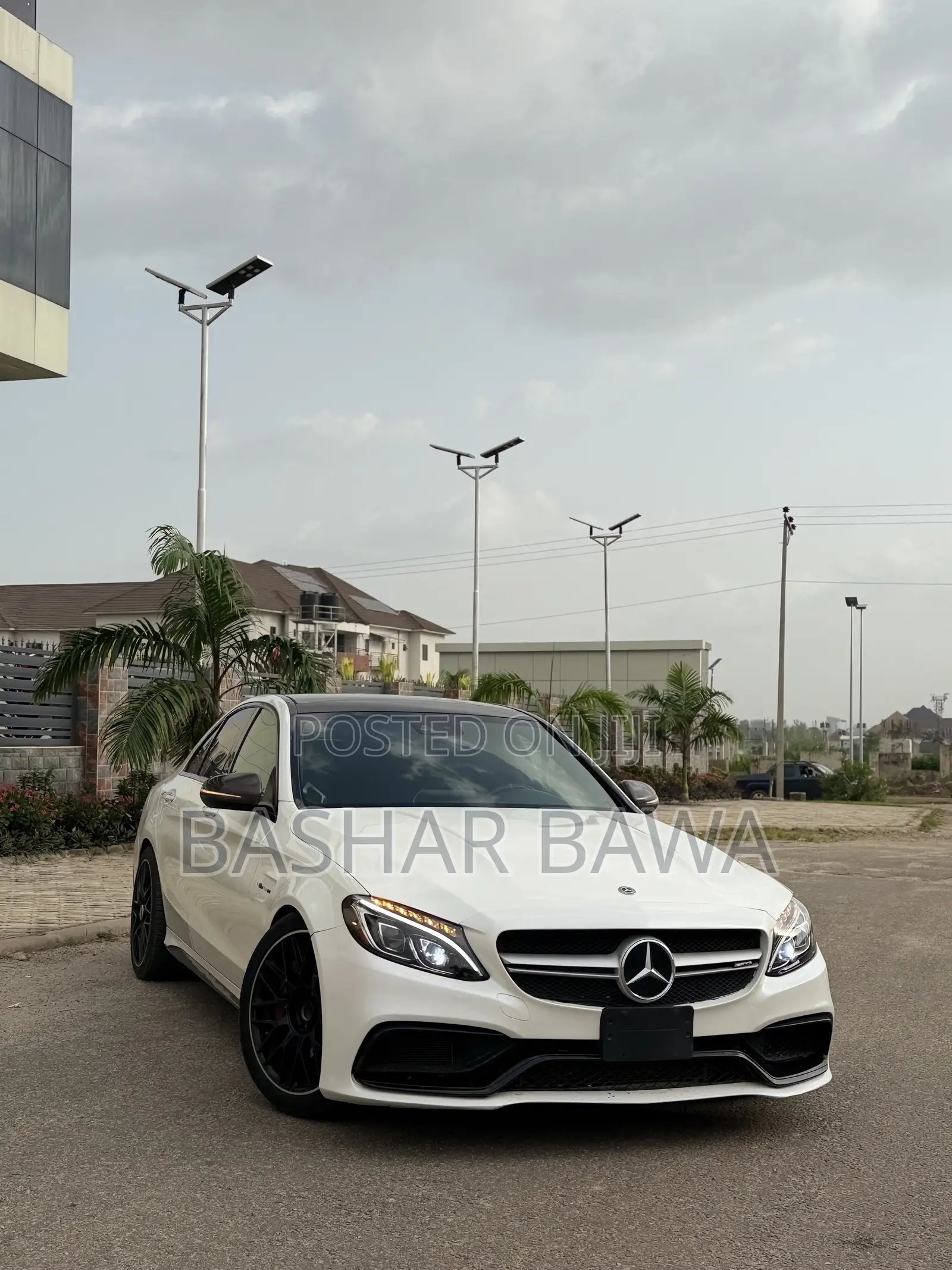 Mercedes-Benz C63 S RWD Sedan (4.0L V8 7A) 2018 White