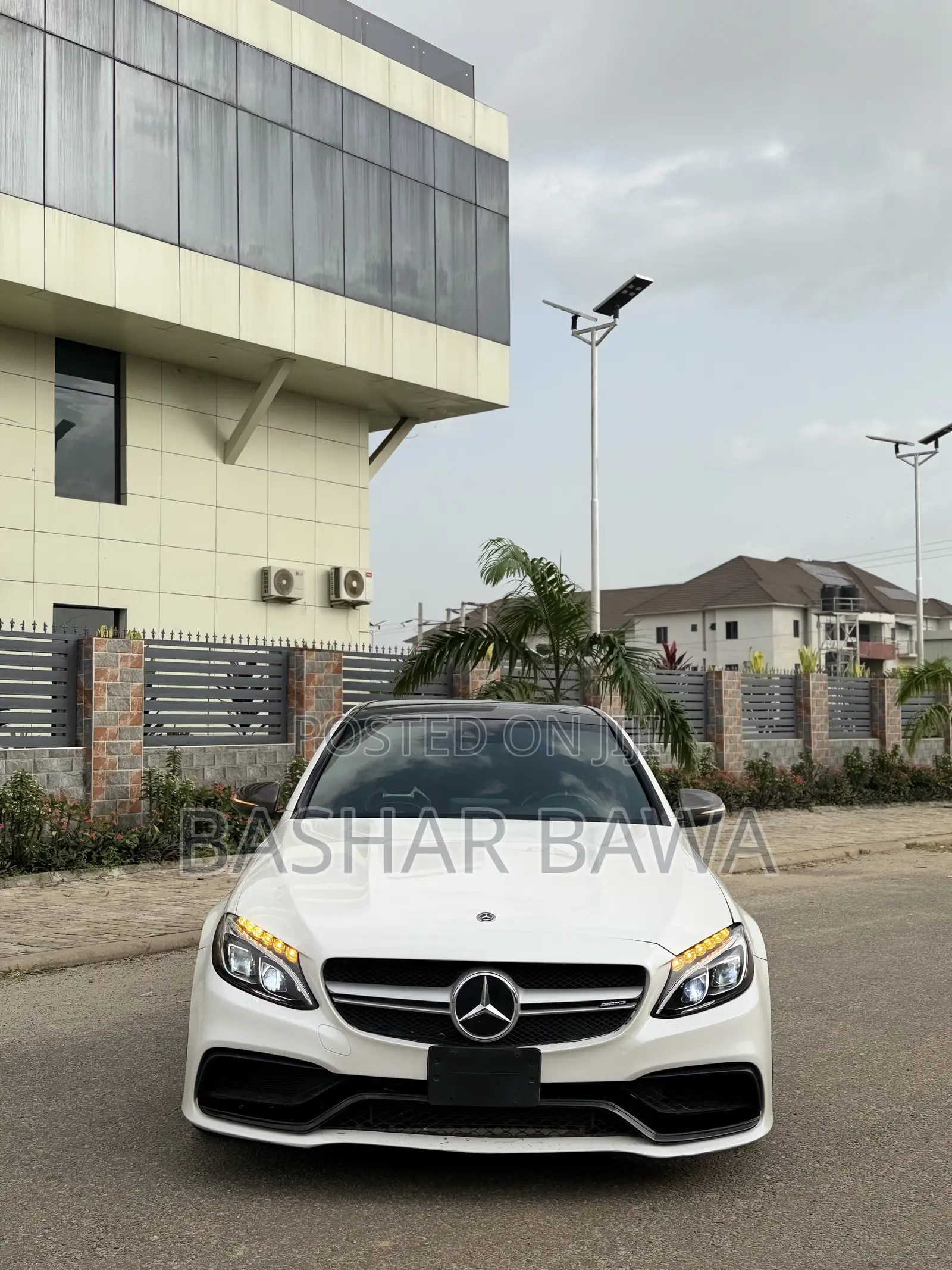 Mercedes-Benz C63 S RWD Sedan (4.0L V8 7A) 2018 White