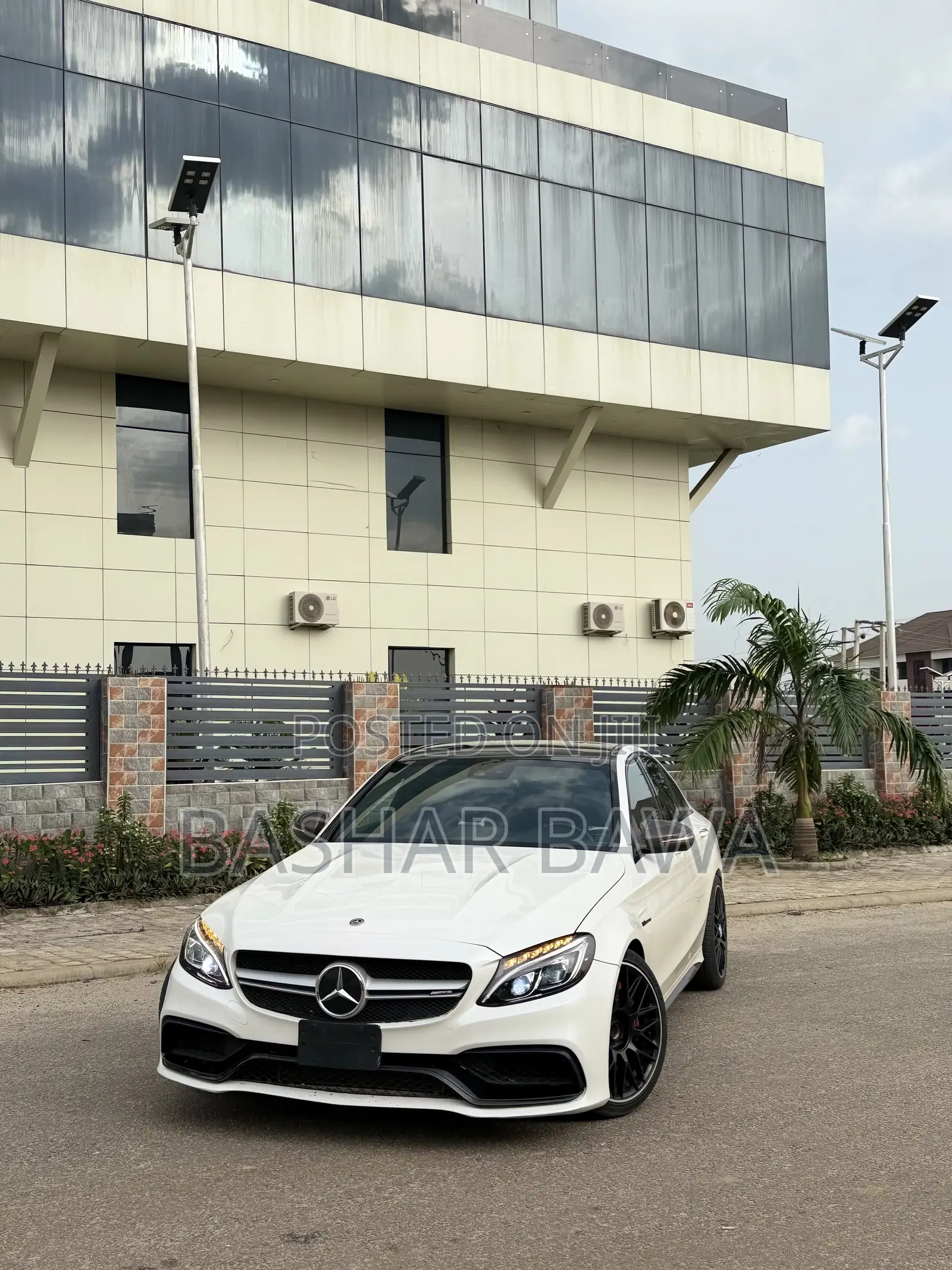 Mercedes-Benz C63 S RWD Sedan (4.0L V8 7A) 2018 White