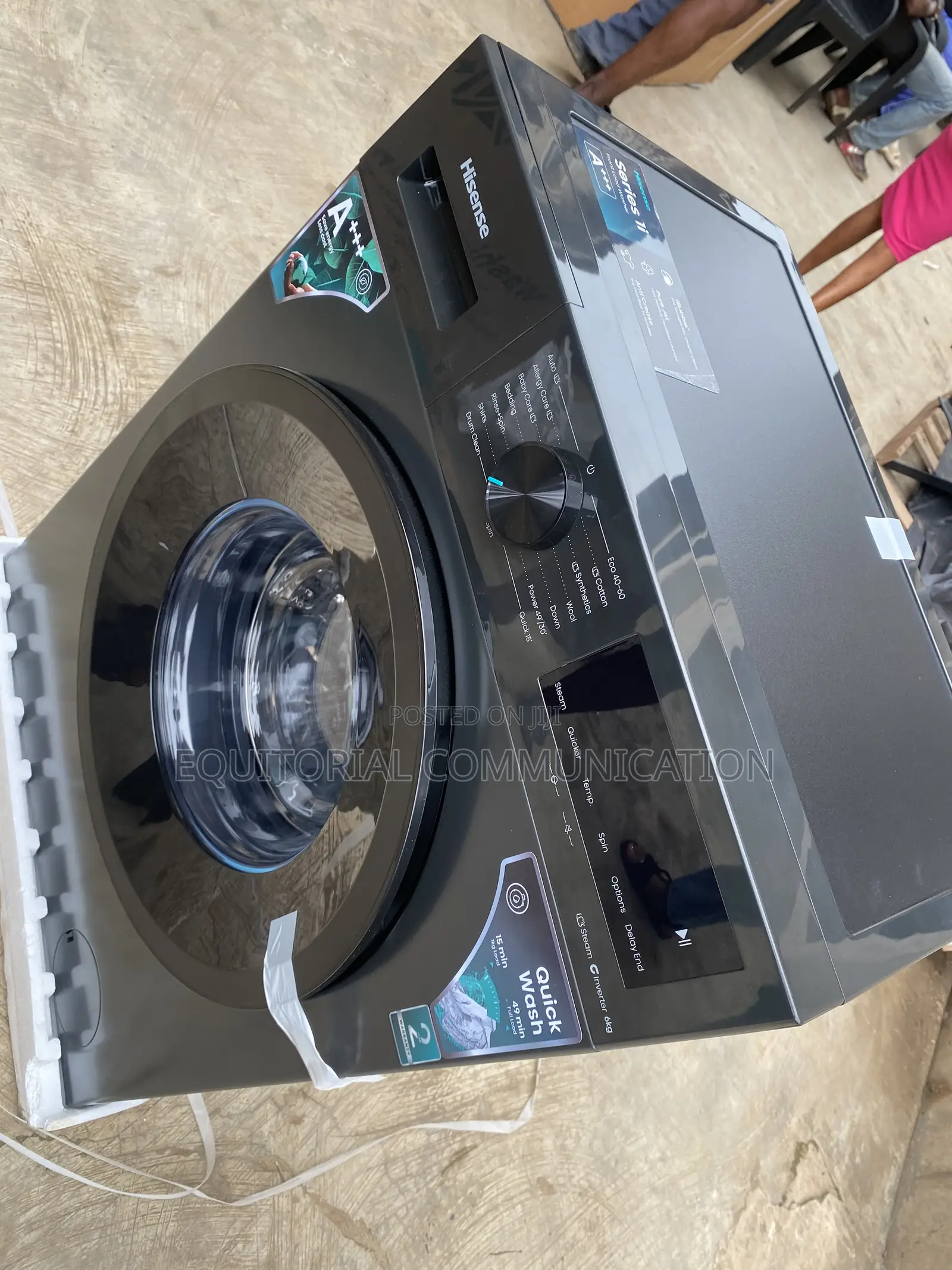 Hisense WF1I6022BK Inverter Washer 6KG Front Load Design