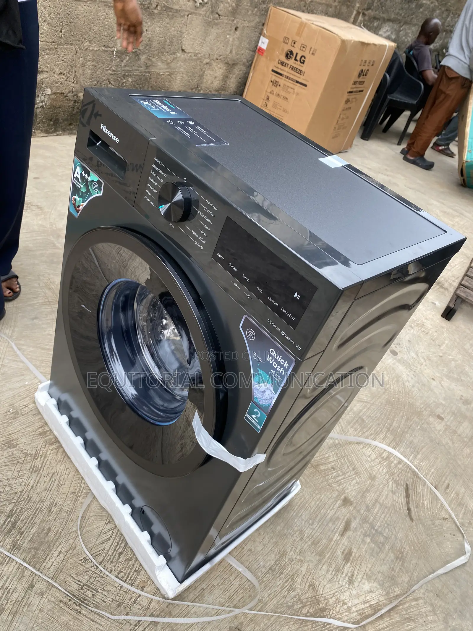 Hisense WF1I6022BK Inverter Washer 6KG Front Load Design