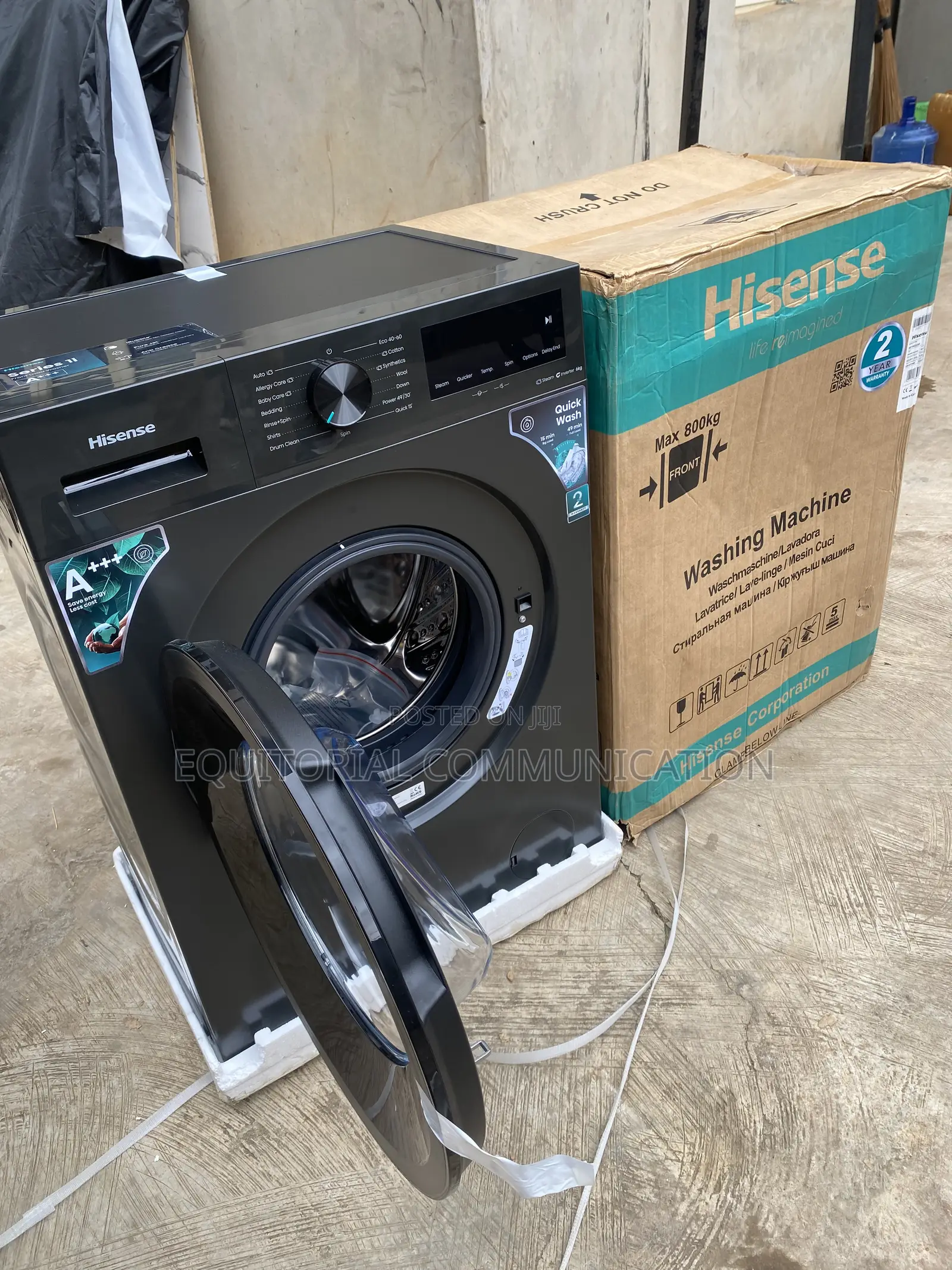 Hisense WF1I6022BK 6KG Front Load Inverter Laundry Washer