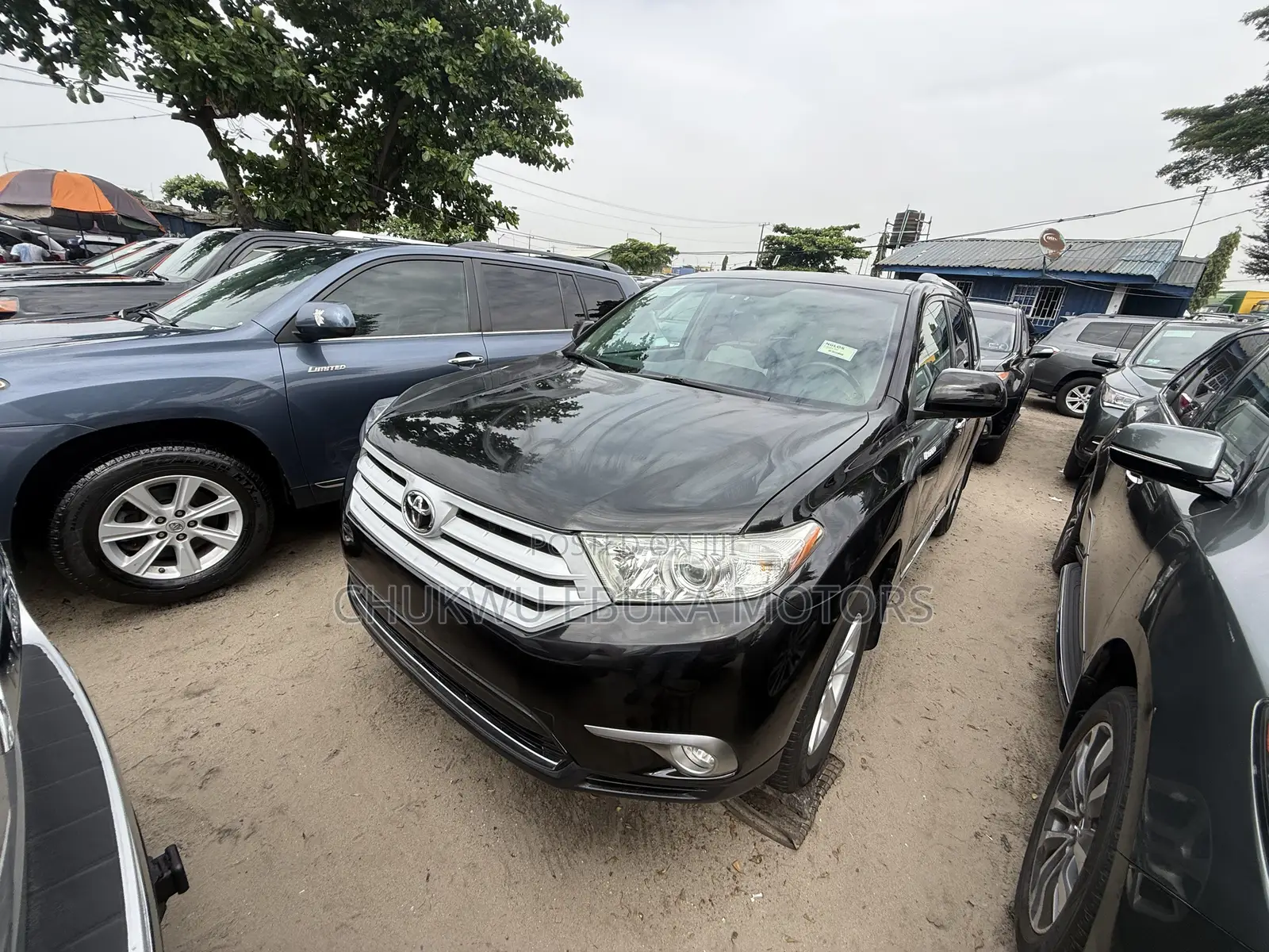 Toyota Highlander Limited 3.5L 2WD 2013 Black