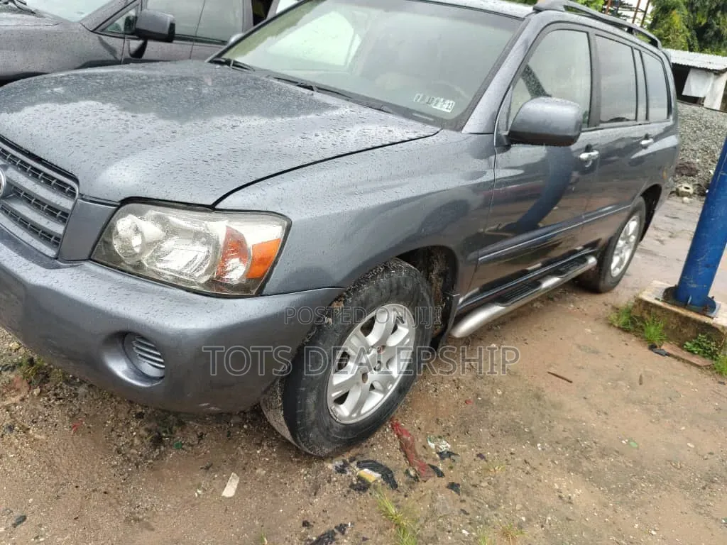 Toyota Highlander 2004 Gray