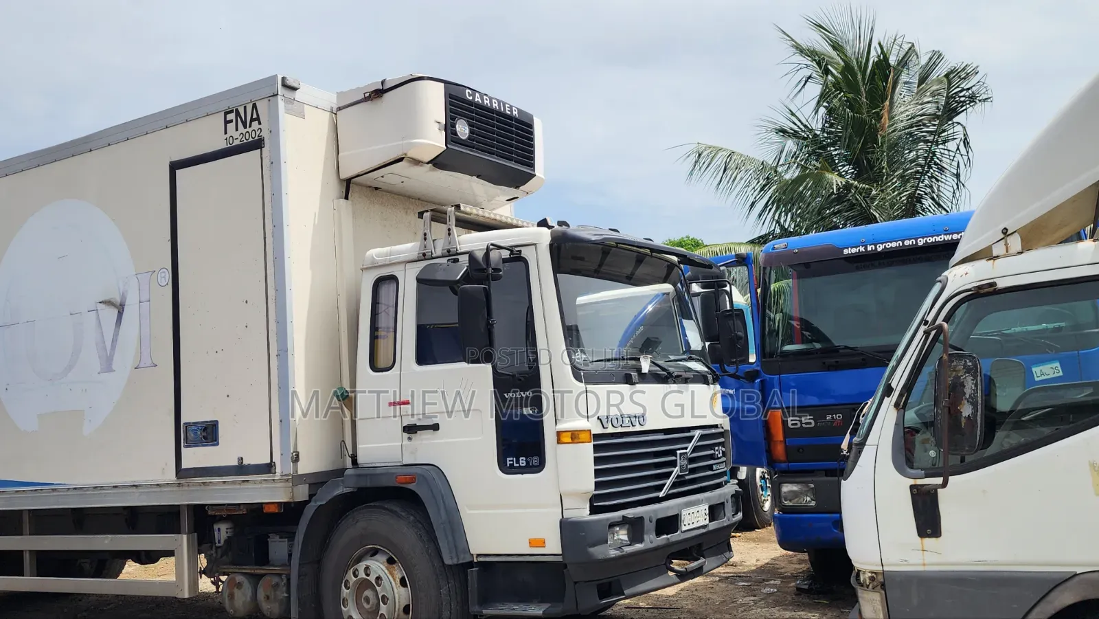 Volvo FL6 Intercooler Refrigerator Truck