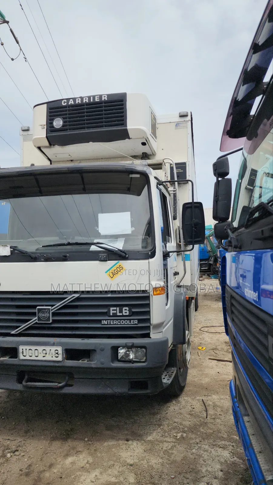 Volvo FL6 Intercooler Refrigerator Truck