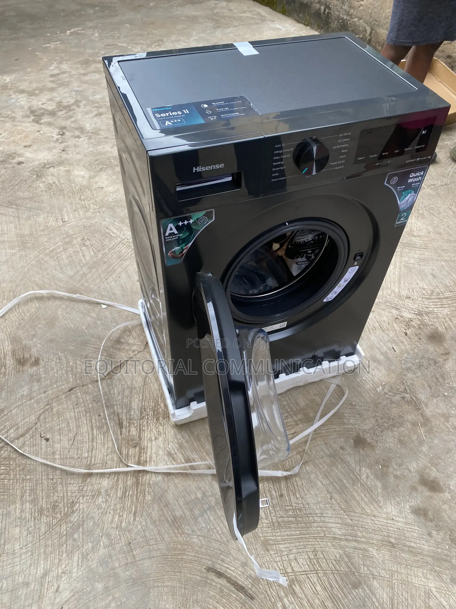 Hisense WF1I6022BK 6KG Front Load Inverter Washer for Home
