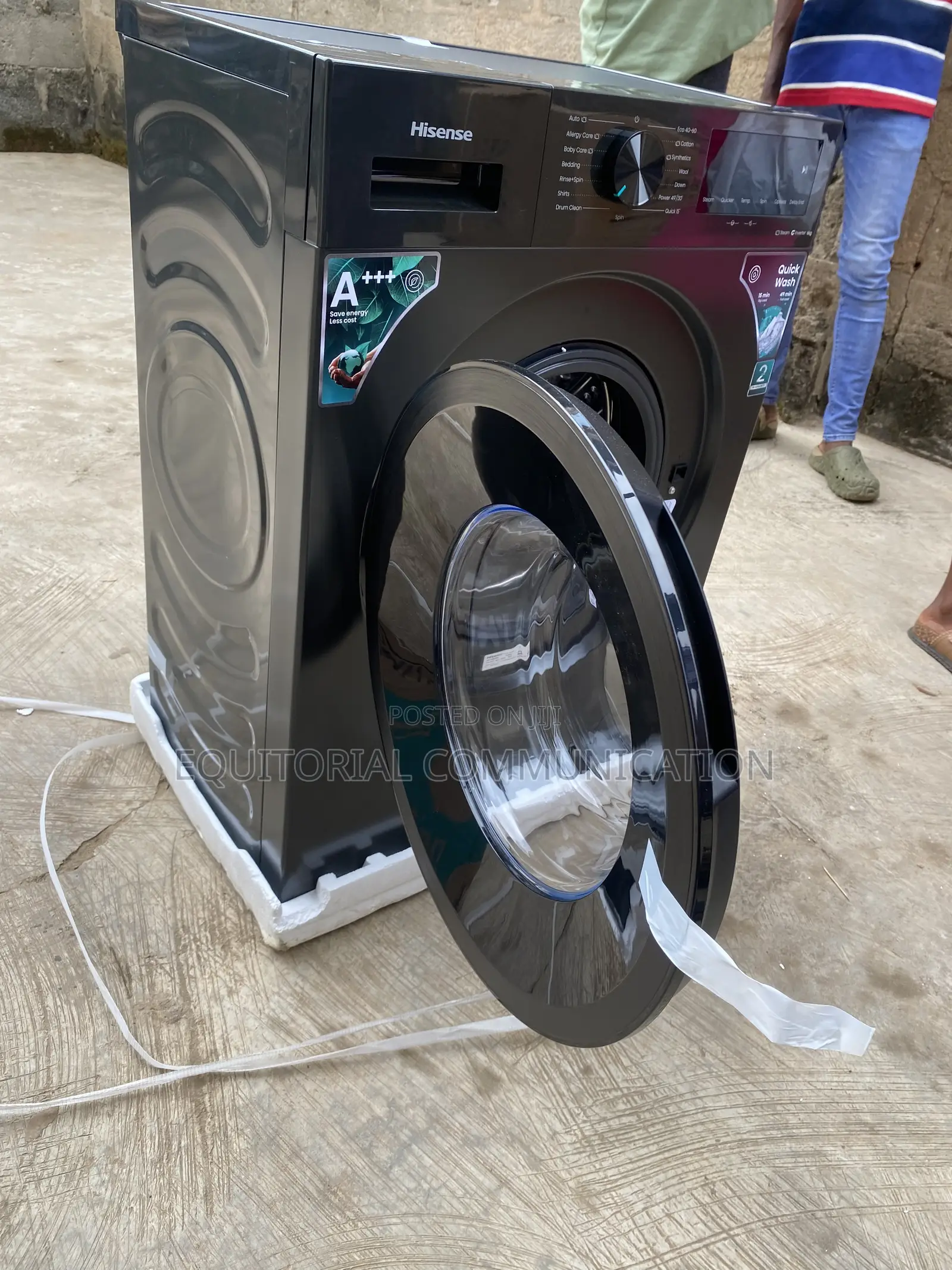 Hisense WF1I6022BK Front Load Inverter Washing Machine 6KG Capacity