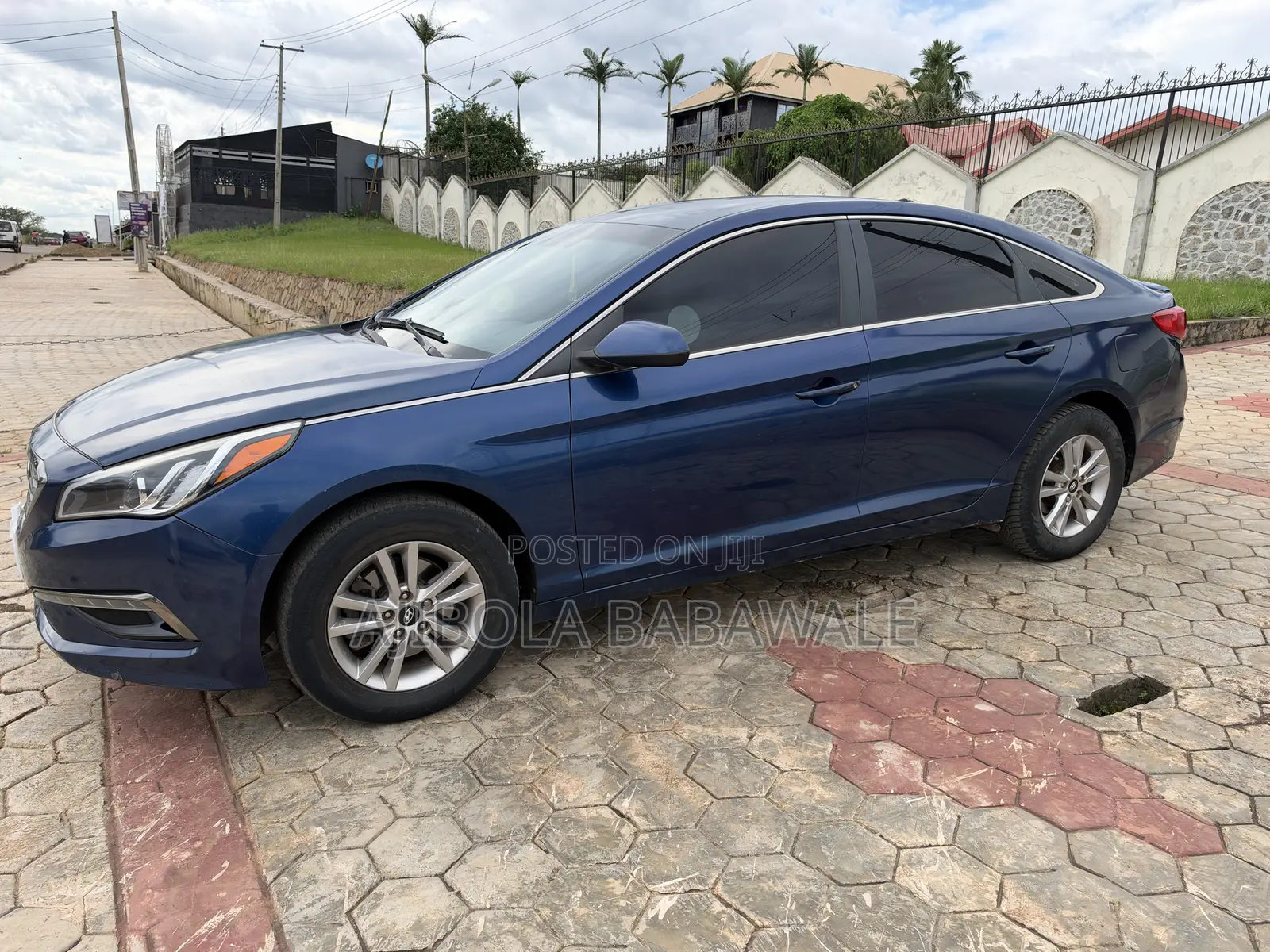 Hyundai Sonata 2015 Blue