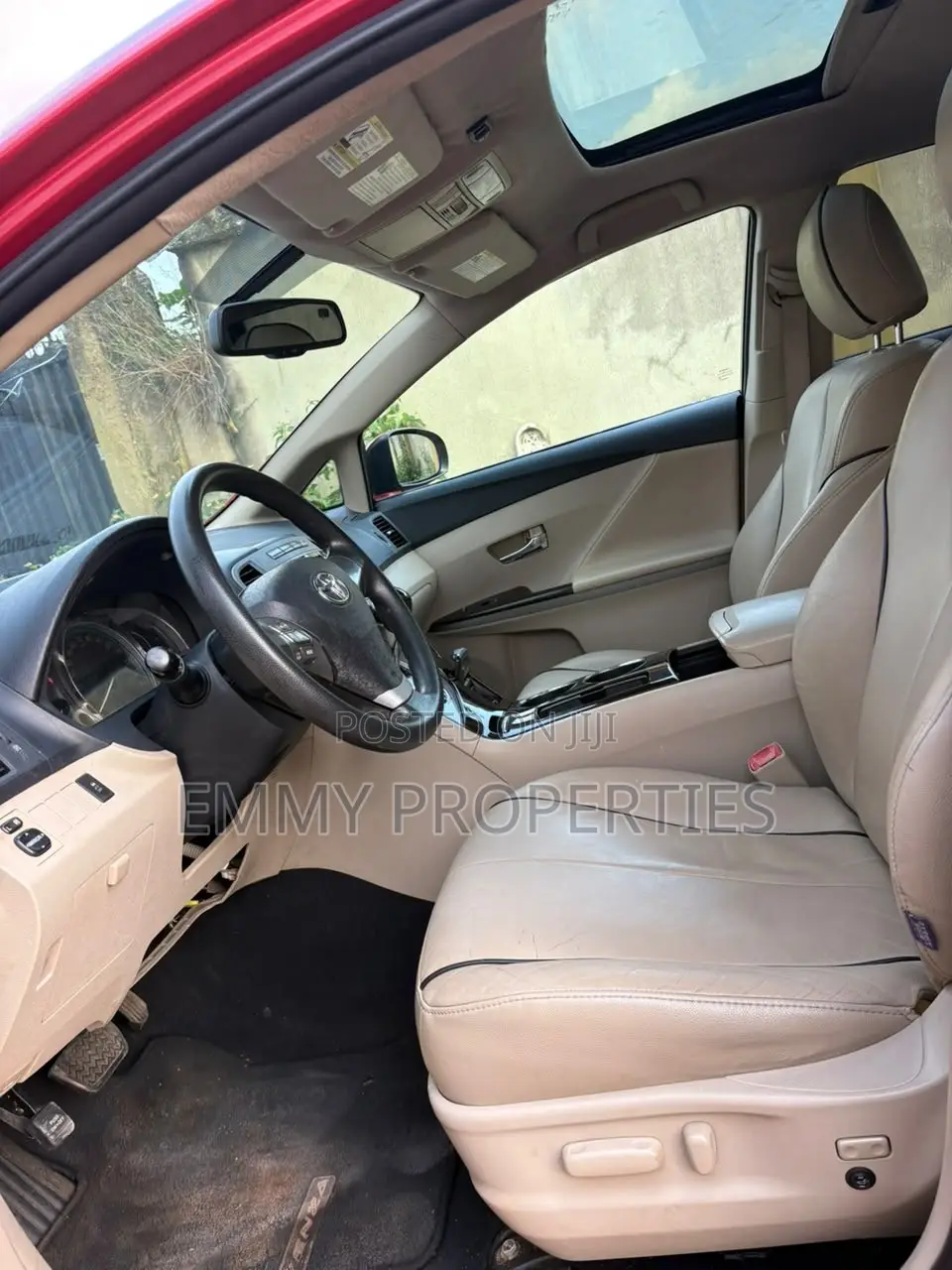 Toyota Venza 2010 Red