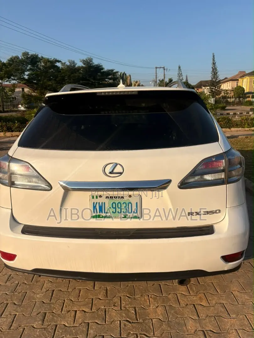 Lexus RX 2011 White