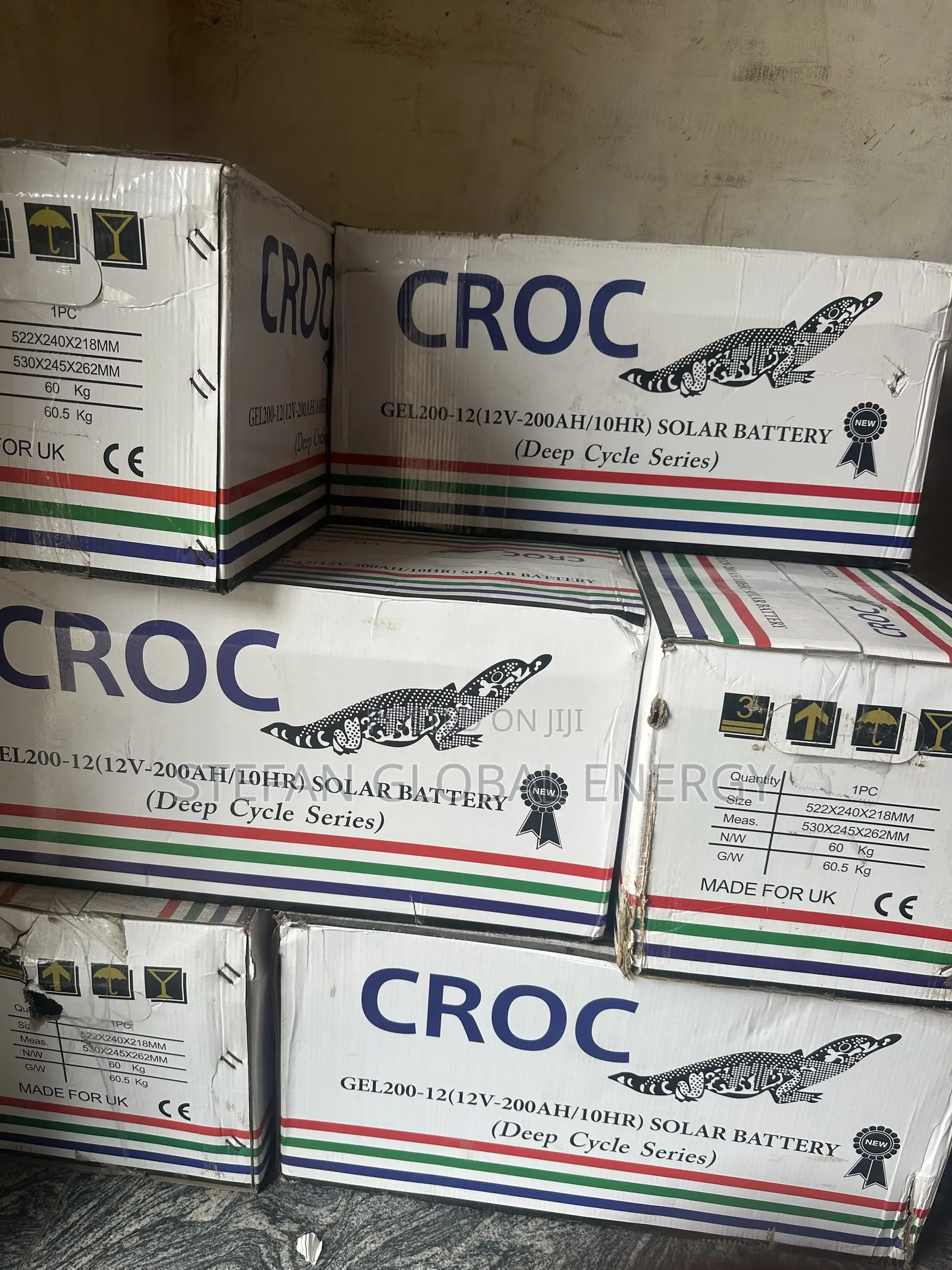 200Ah .12v Croc Dry Cell Battery