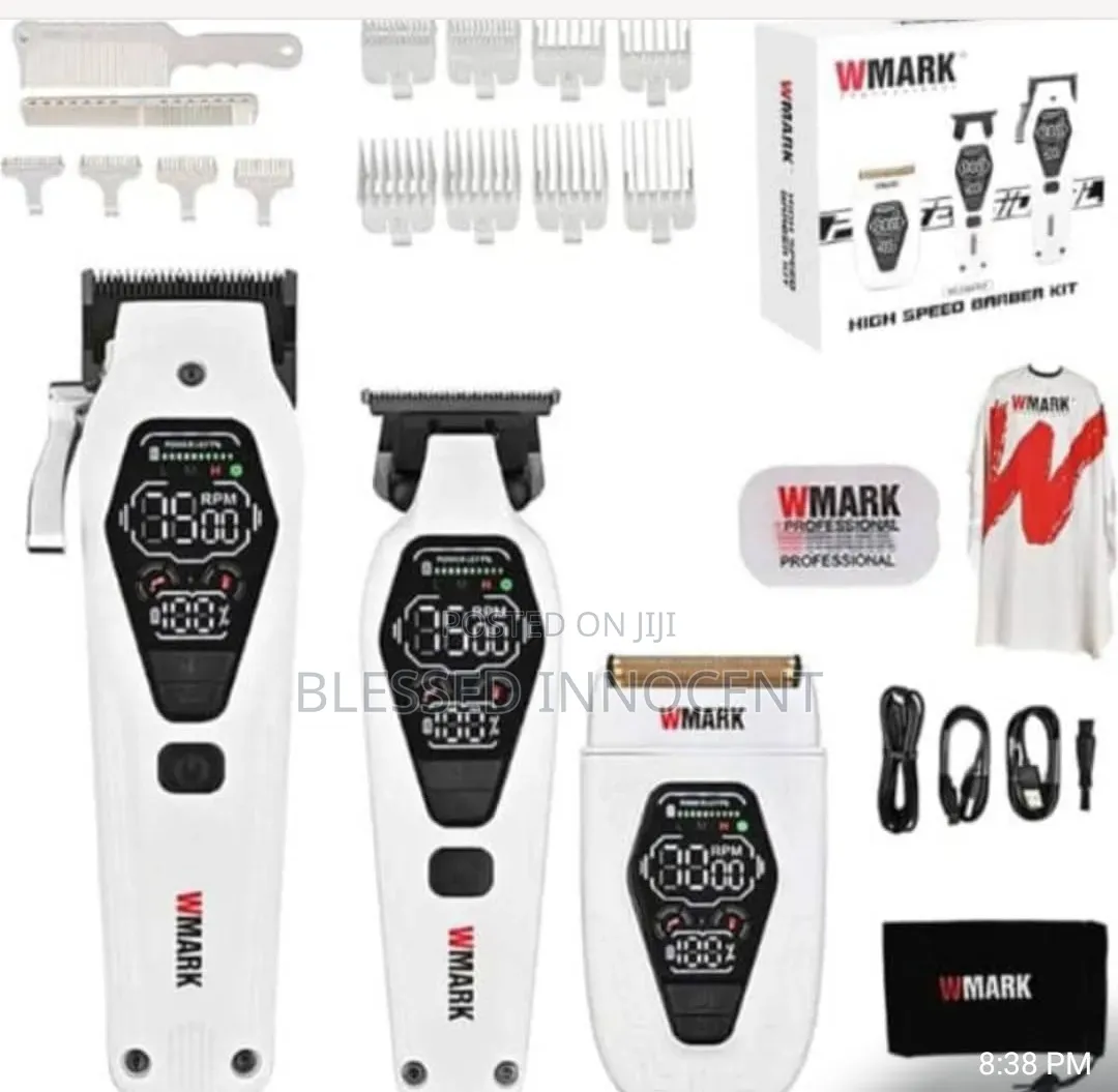 WMARK Professional Hair Clipper Trimmer and Shaver Kit