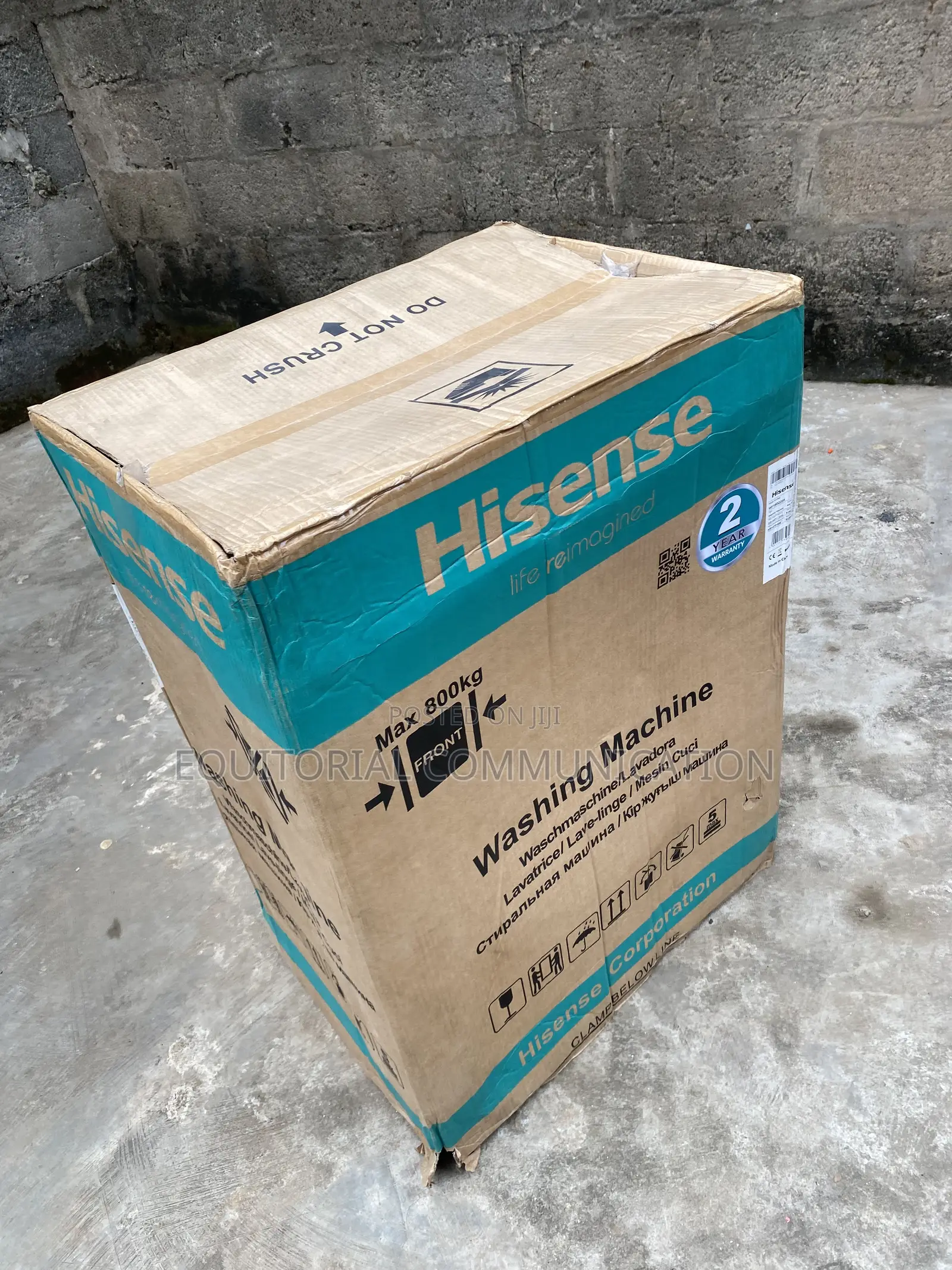 Hisense WF1I6022BK 6KG Inverter Front Load Garment Washer