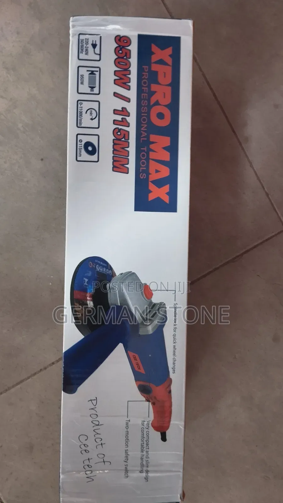 950W / 115mm Angle Grinder