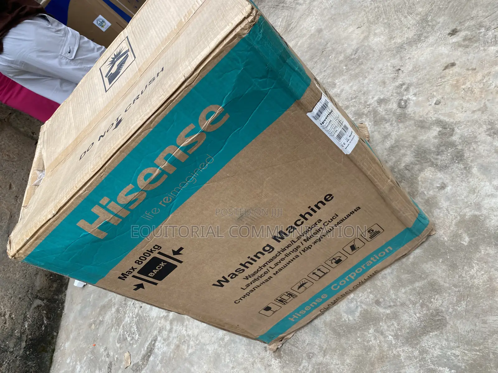 Hisense WF1I6022BK Front Loading 6KG Inverter Laundry Machine