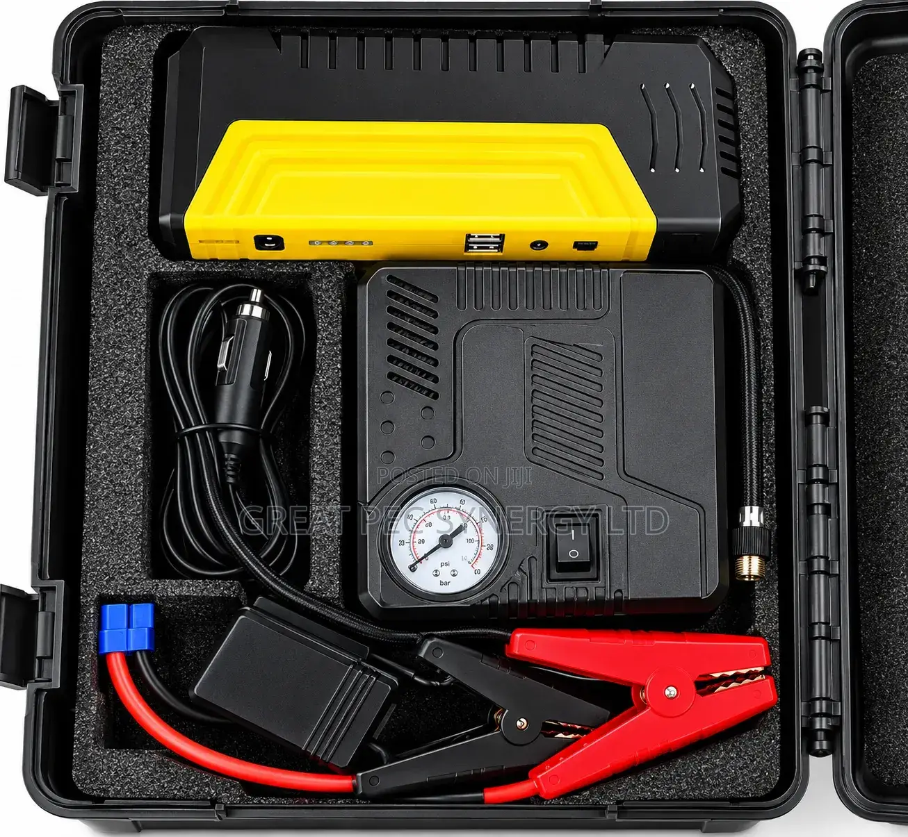 Big Jump Starter With Tyre Inflator
