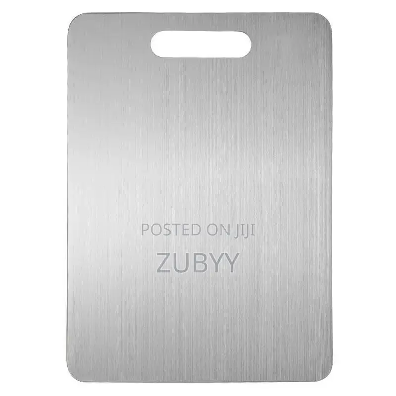 Double Sided Stainless Steel Chopping Board