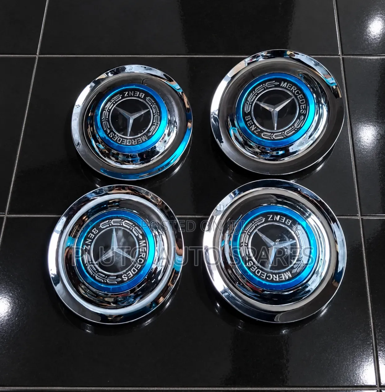 Premium Quality Mercedes-Benz Rotating Alloy Rims Covers in Stocked