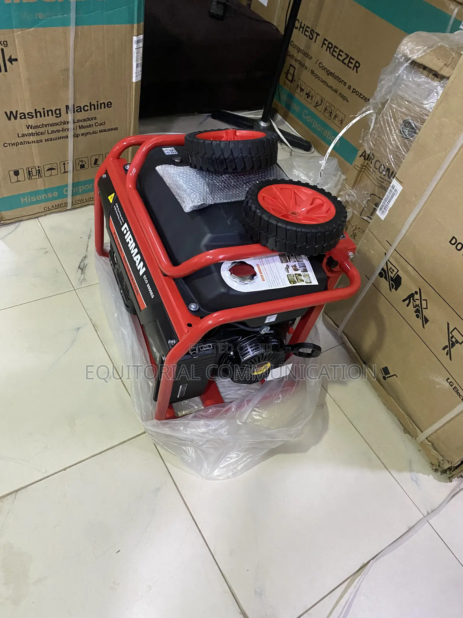 Firman ECO 8990ES Petrol Generator Semi-Silent 6.7KVA 240V