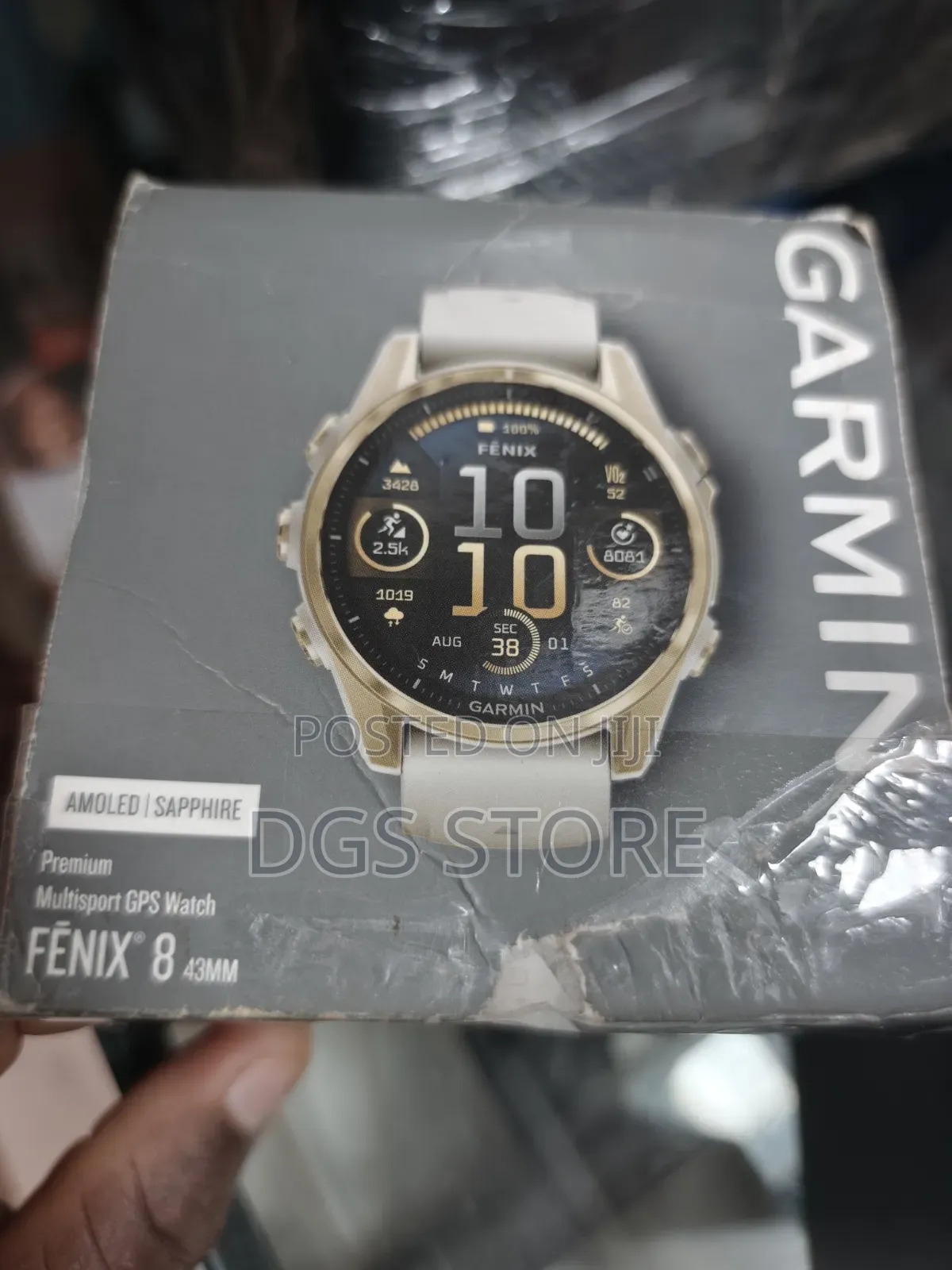Garmin Fenix 8 43mm AMOLED Sapphire GPS Smart Watch