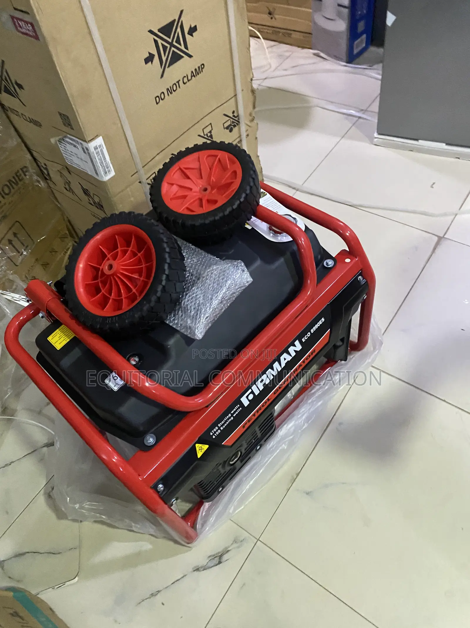 Firman ECO 8990ES Petrol-Powered Semi-Silent Generator 6.7KVA 240V