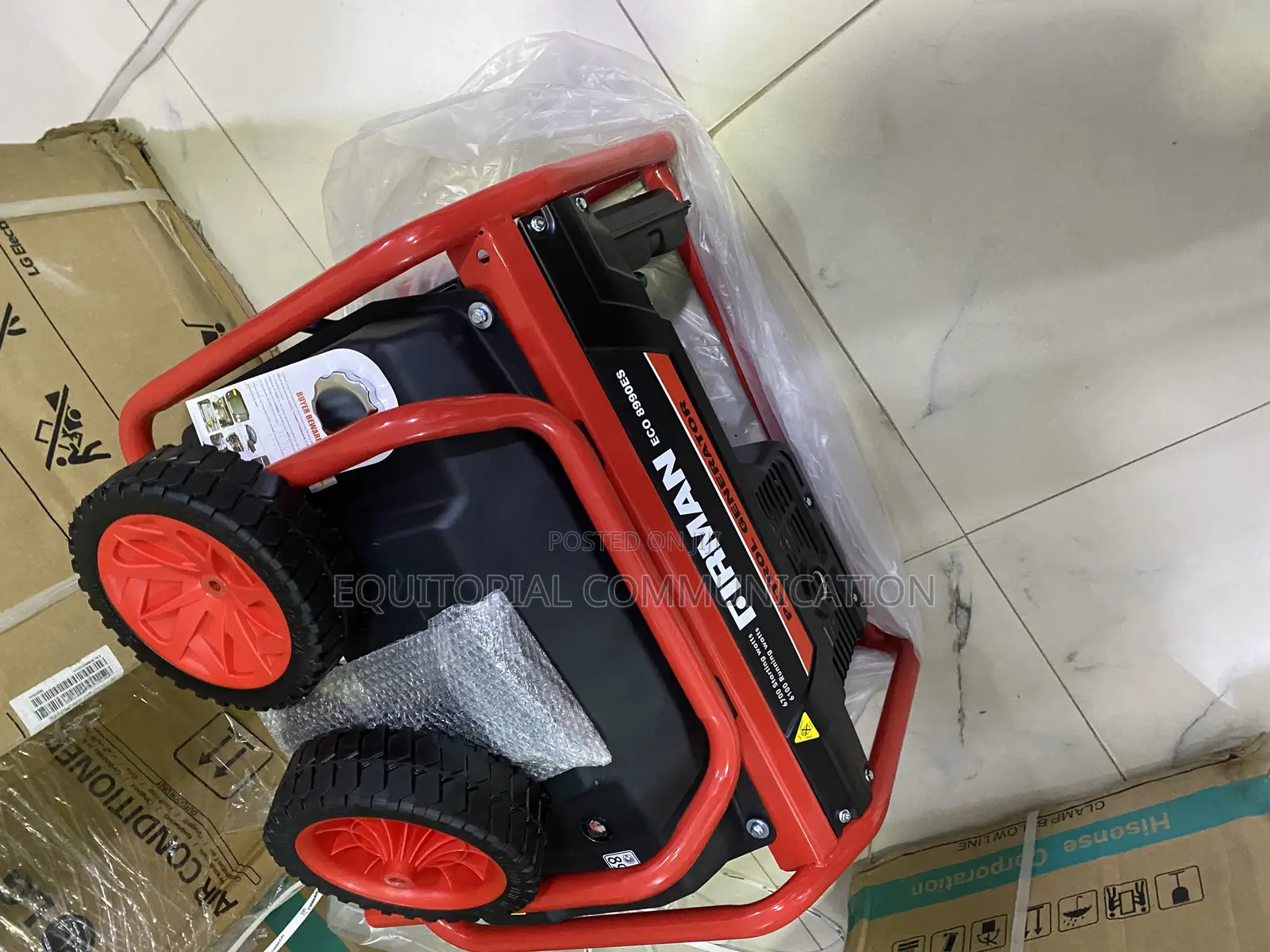 Firman ECO 8990ES Petrol-Powered Semi-Silent Generator 6.7KVA 240V