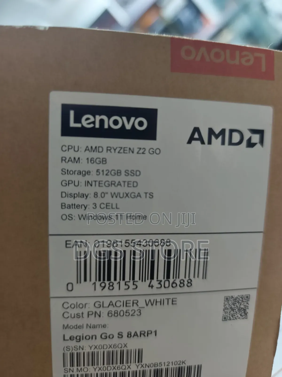 Open Box Lenovo AMD Ryzen Z2 Go 16/512gb