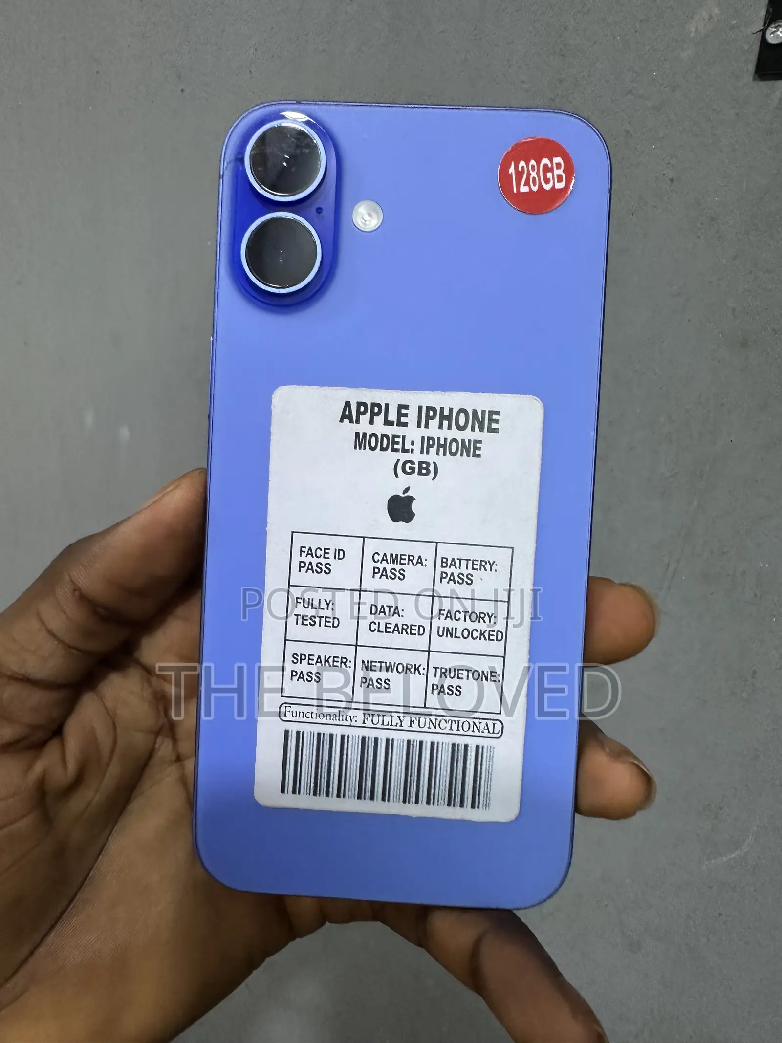 Apple iPhone 16 Plus 128 GB Blue