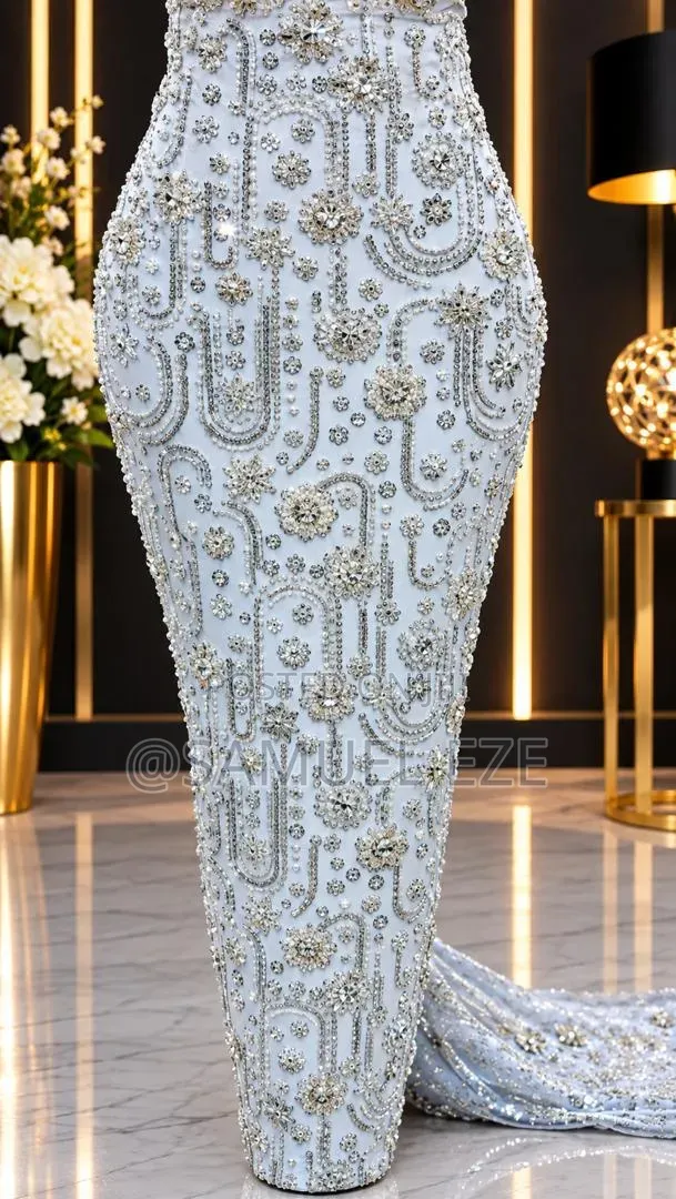 Luxury Handmade Beaded Lace