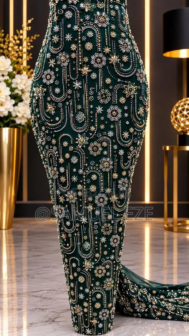 Luxury Handmade Beaded Lace