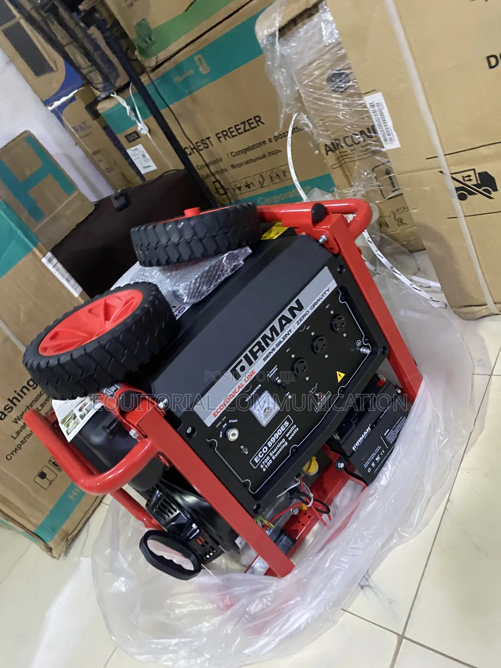 Firman ECO 8990ES Petrol Electricity Generator Semi-Silent 6.7KVA 240V