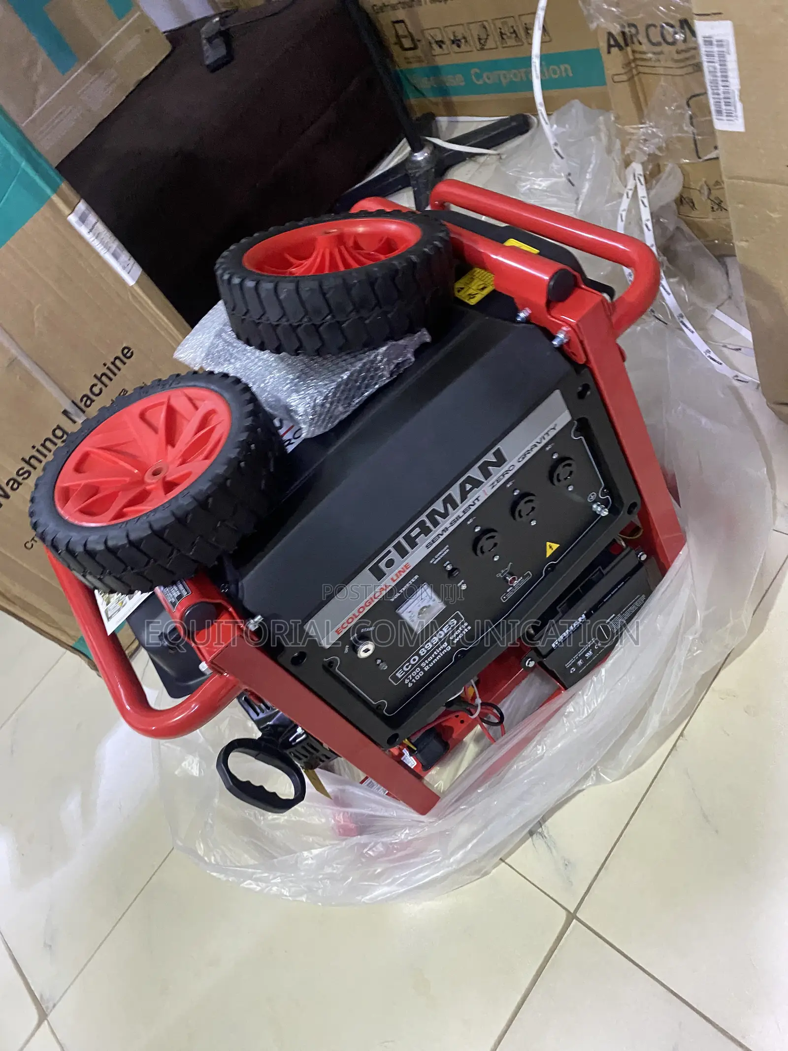 Firman ECO 8990ES Residential Petrol Generator Semi-Silent 6.7KVA 240V