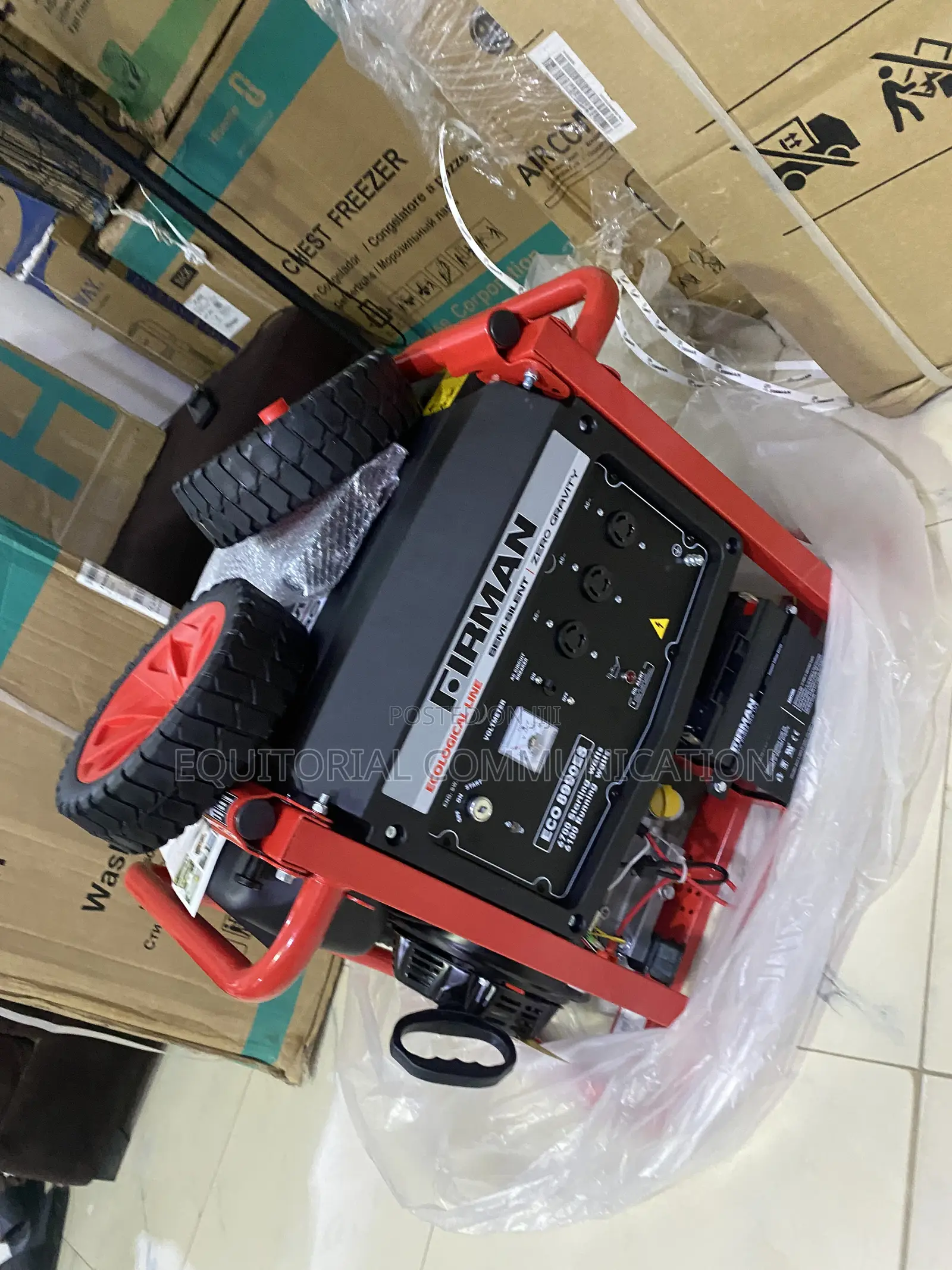 Firman ECO 8990ES Residential Petrol Generator Semi-Silent 6.7KVA 240V