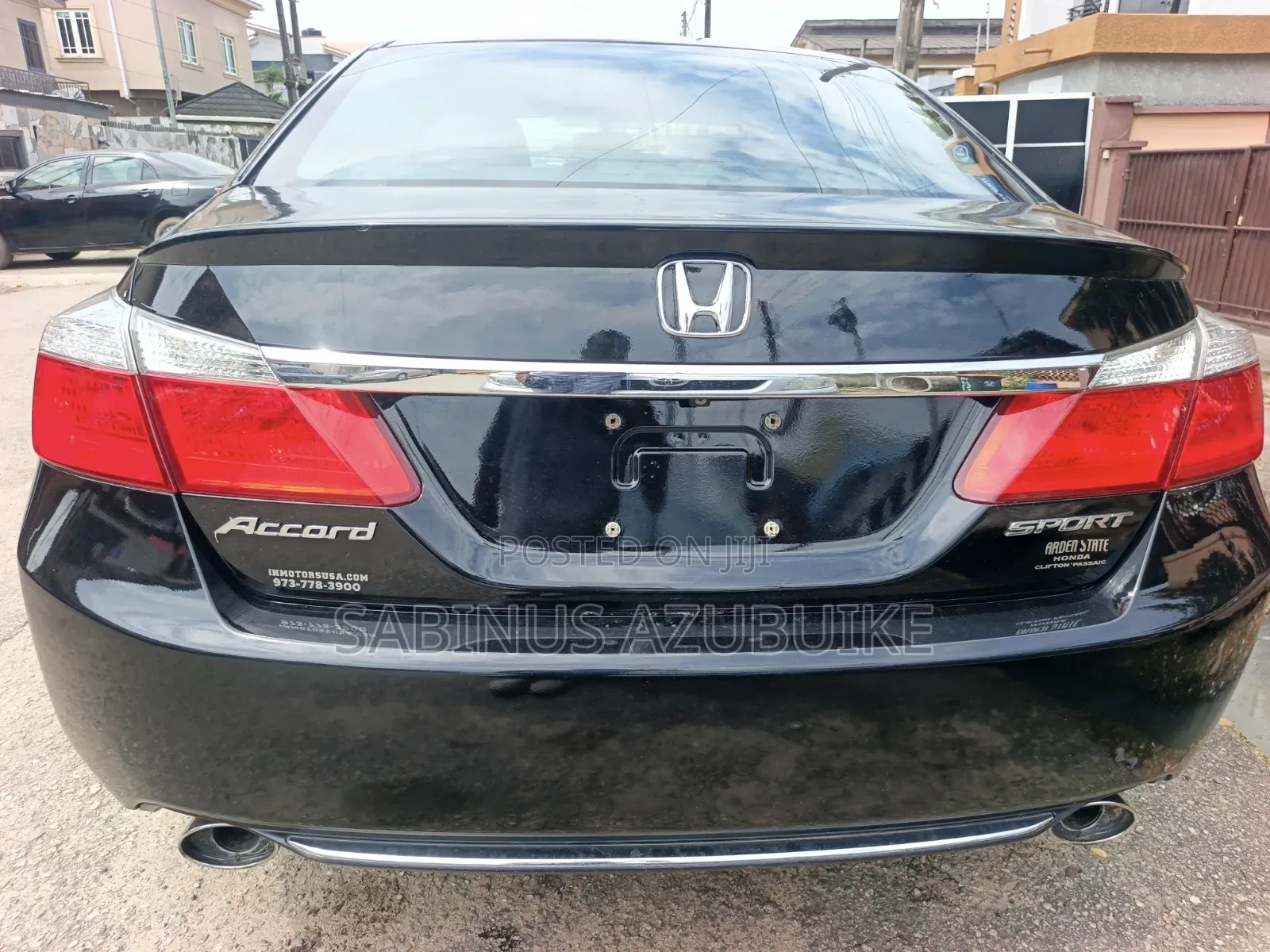 Honda Accord Sport 4dr Sedan (2.4L 4cyl CVT) 2014 Black
