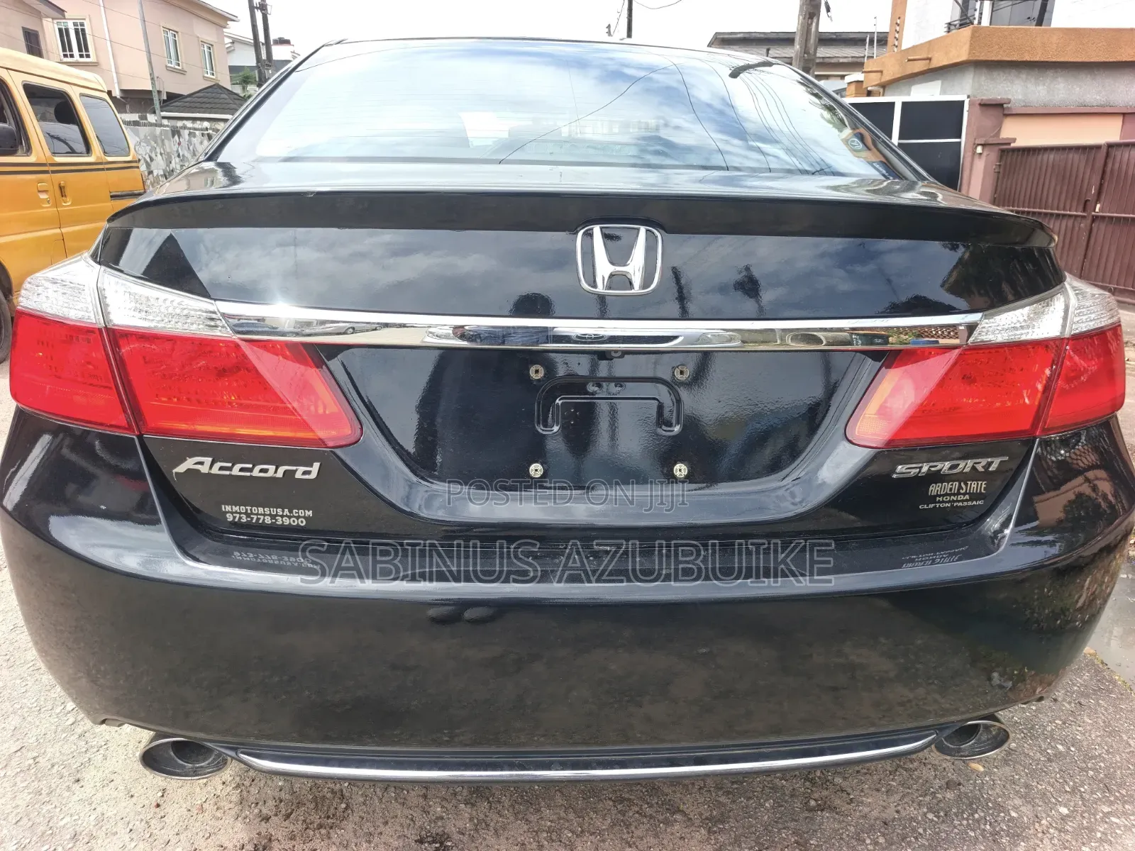 Honda Accord Sport 4dr Sedan (2.4L 4cyl CVT) 2014 Black
