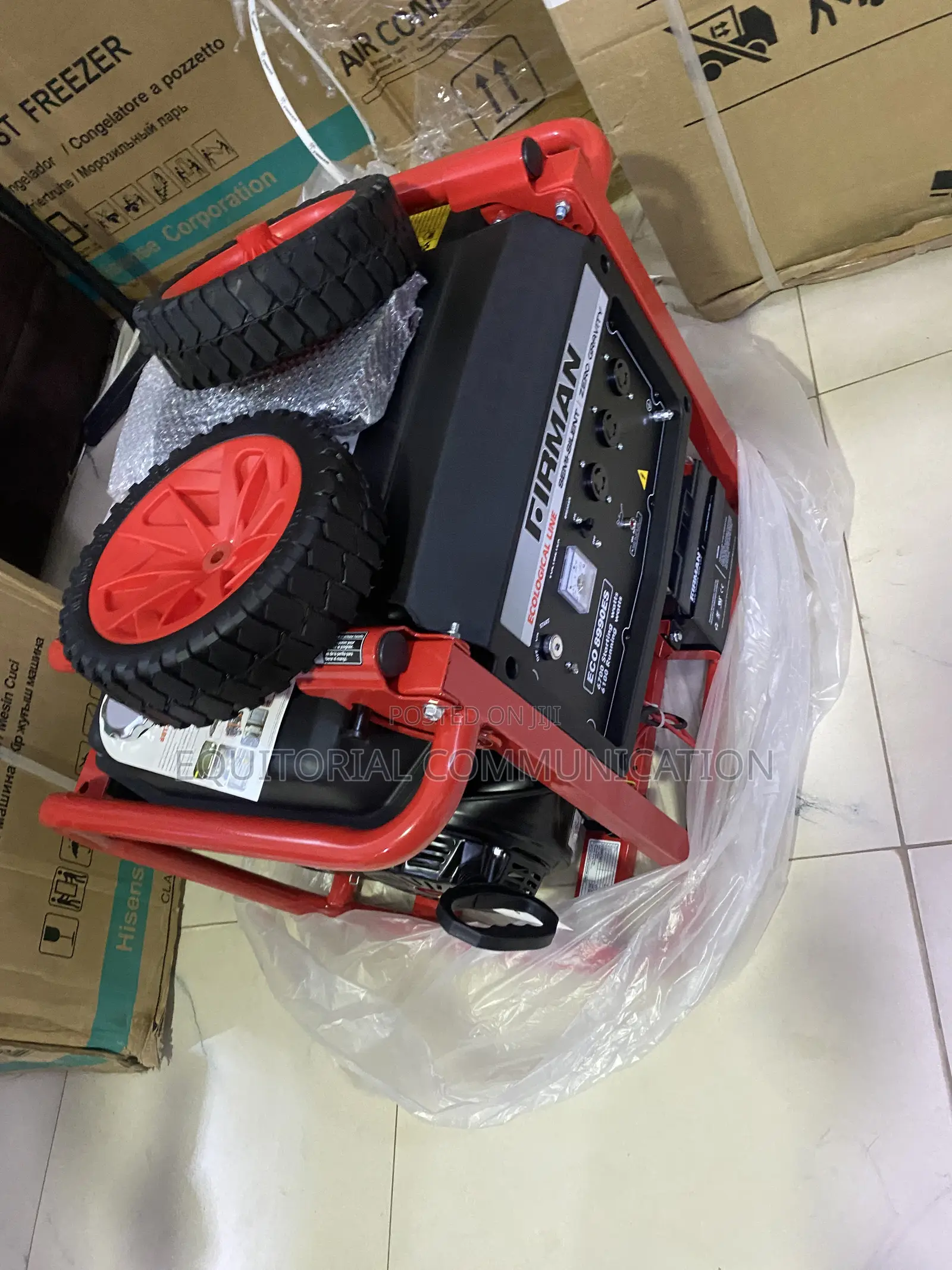 Firman ECO 8990ES Shop Power Generator Petrol Semi-Silent 6.7KVA 240V