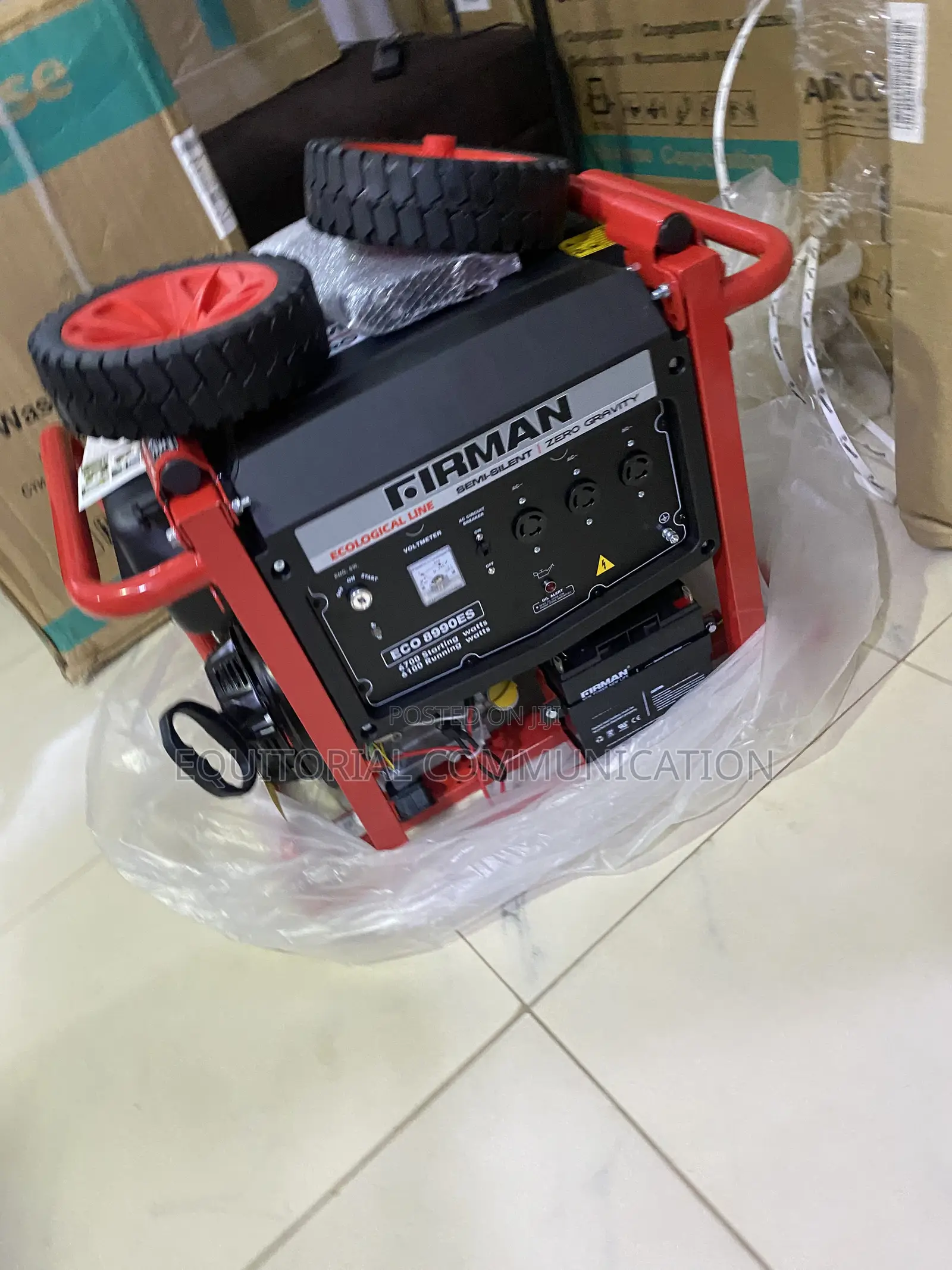 Firman ECO 8990ES Office Power Generator 6.7KVA 240V
