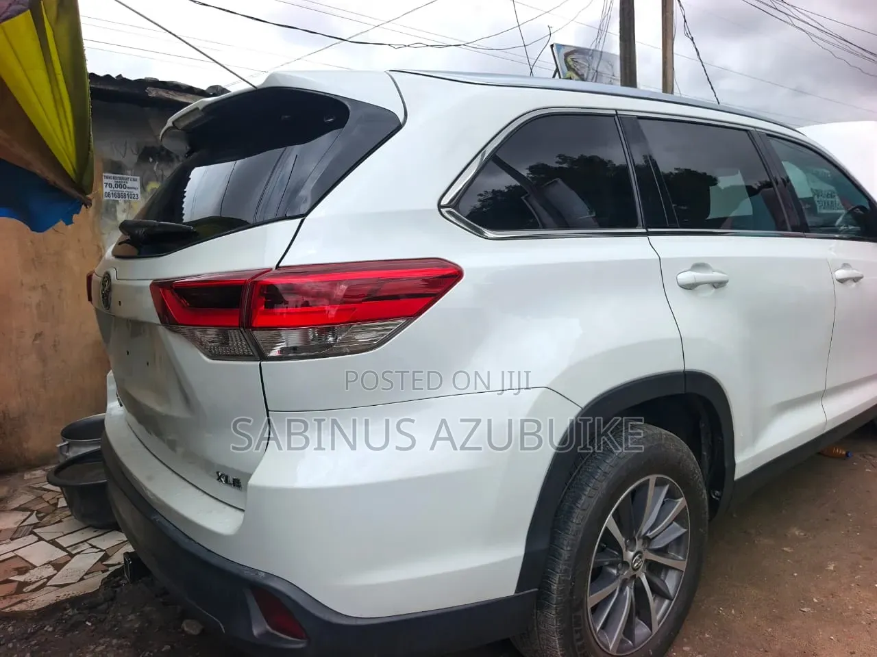 Toyota Highlander XLE 2019 White