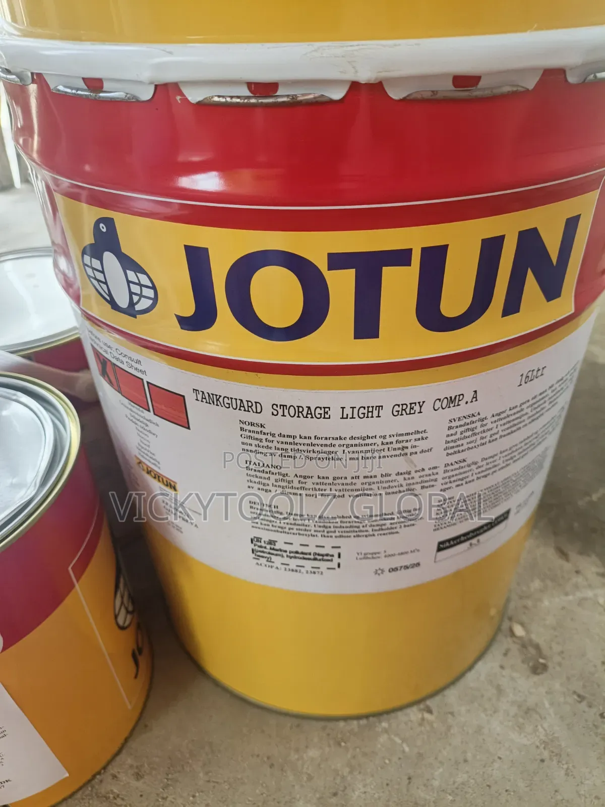 Jotun Tankguard Storage Light Grey Comp A+B