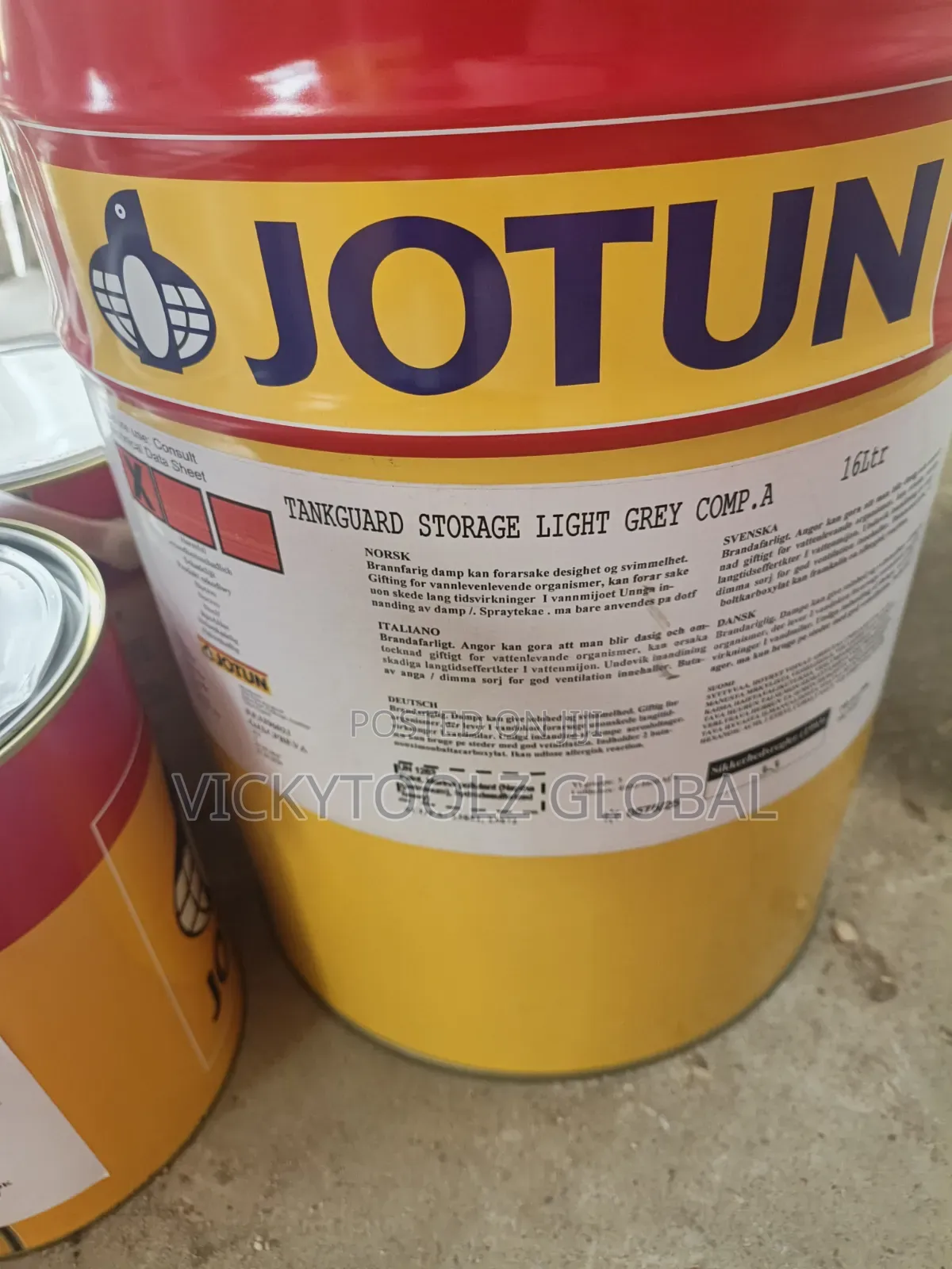 Jotun Tankguard Storage Light Grey Comp A+B