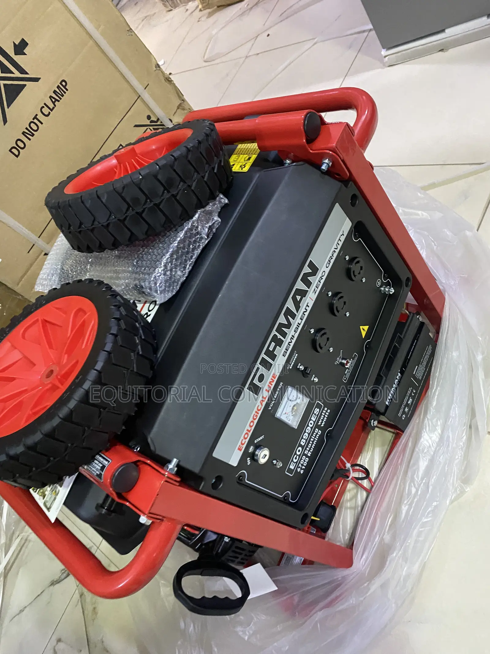 Firman ECO 8990ES Petrol Generator for Offices Semi-Silent 6.7KVA 240V