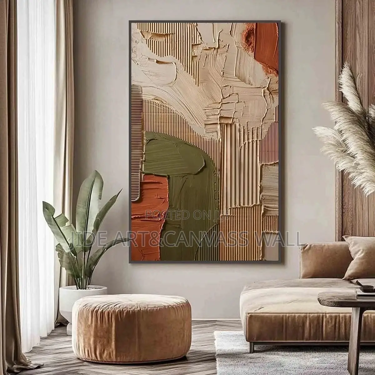 Abstract Modern Oil Canvas Print Wall Art Decors