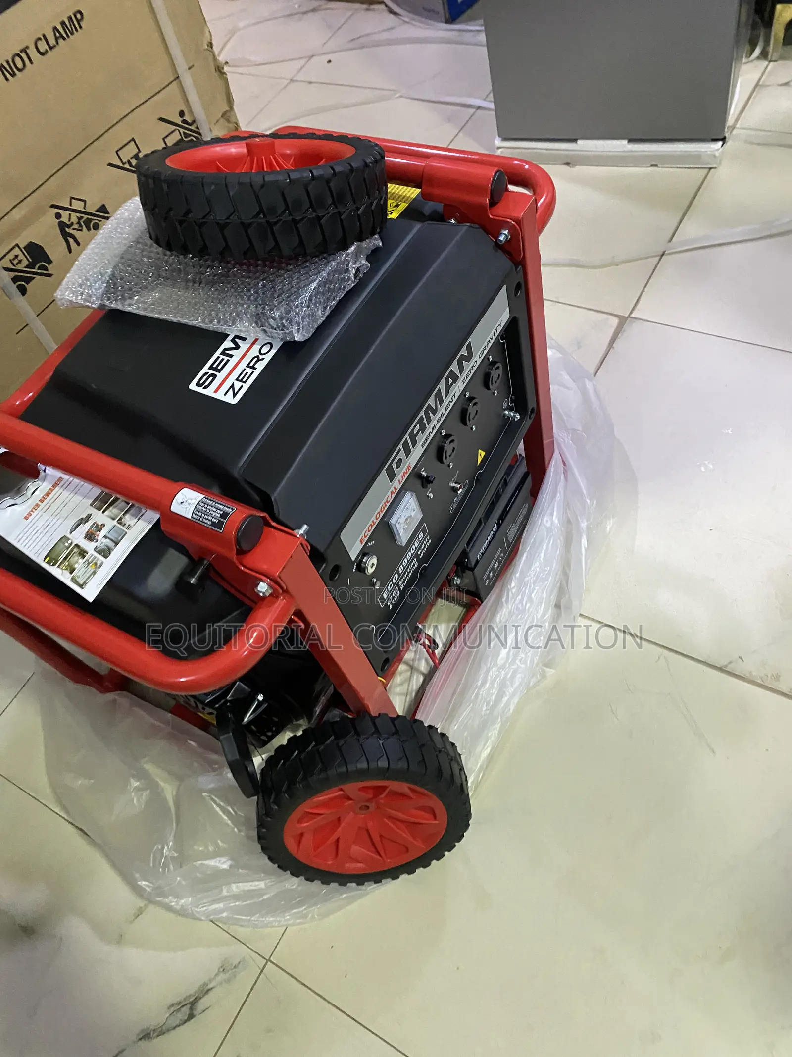 Firman ECO 8990ES Power Backup Unit Petrol Semi-Silent 6.7KVA 240V